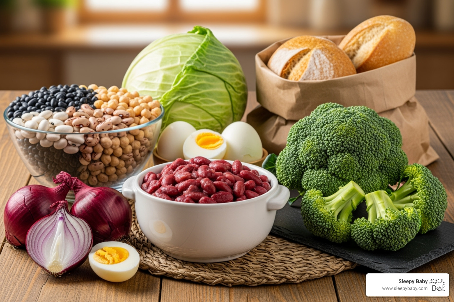 common gas-causing foods like beans and broccoli - fast acting gas medicine