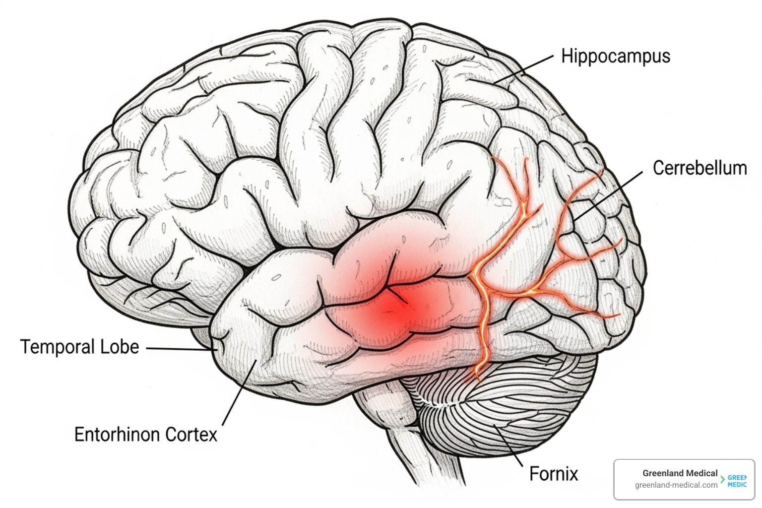 inflamed brain pathways affecting the hippocampus - inflammation and memory loss