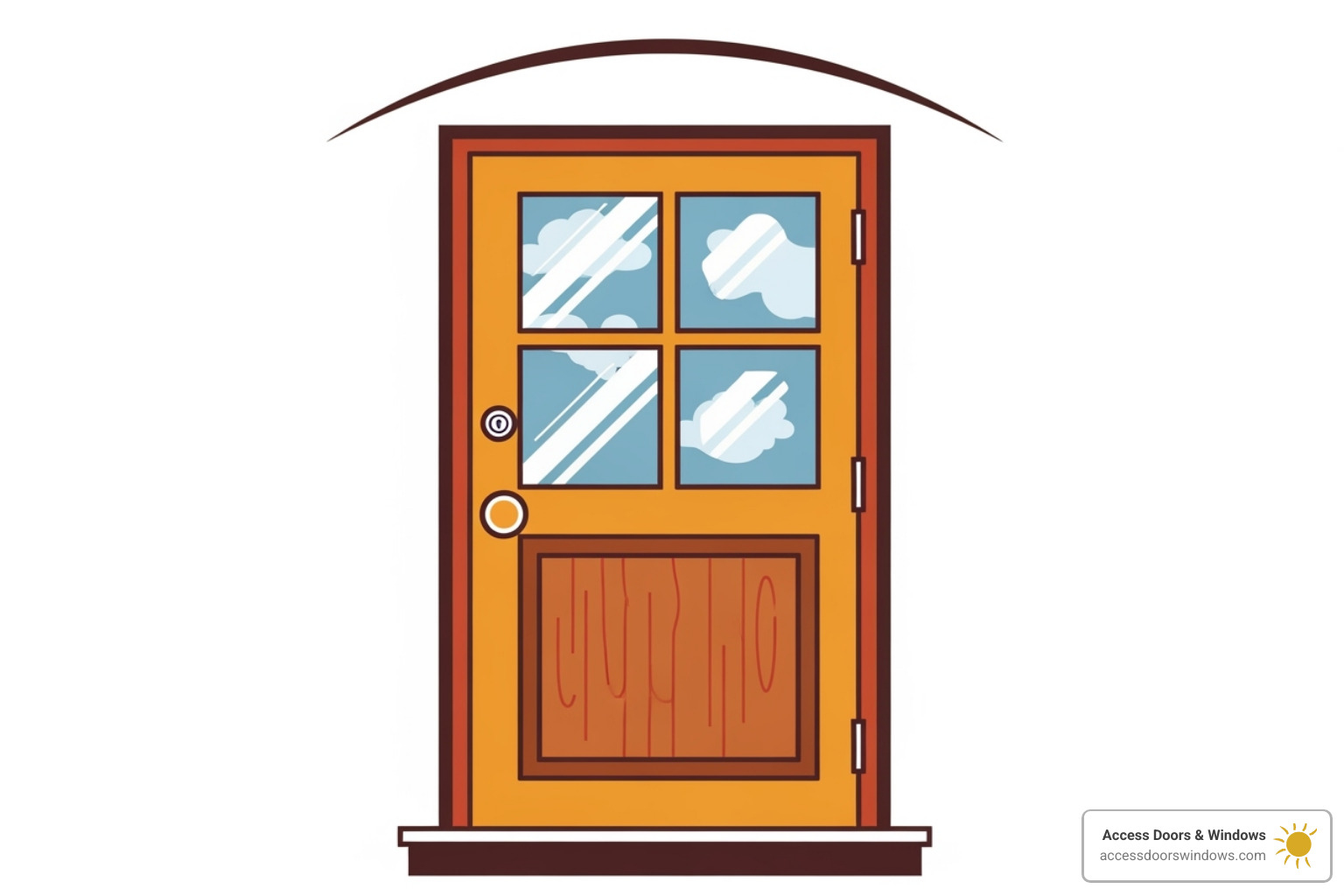 Access Doors & Windows logo - storm door installation company