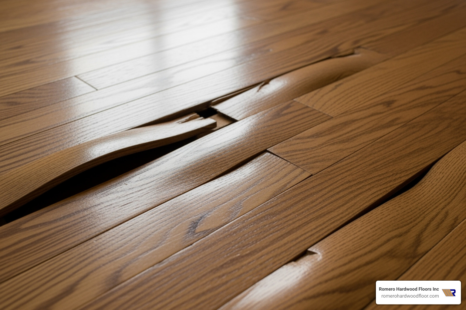 cupped or gapped hardwood flooring - hardwood flooring over radiant heated concrete