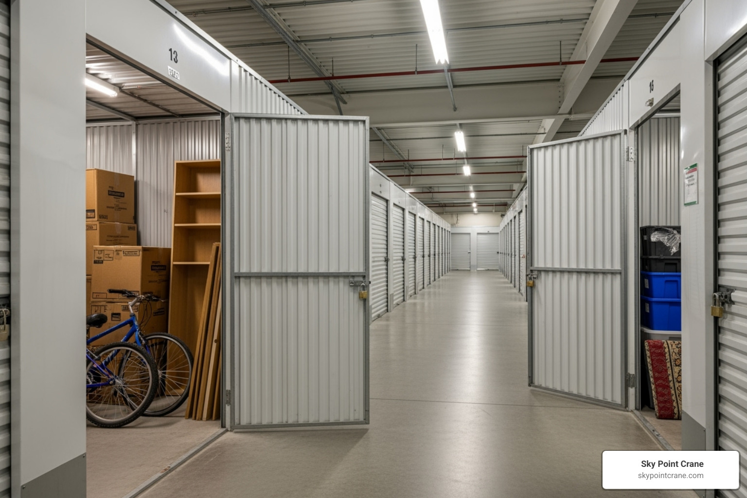various storage unit sizes - commercial storage units near me