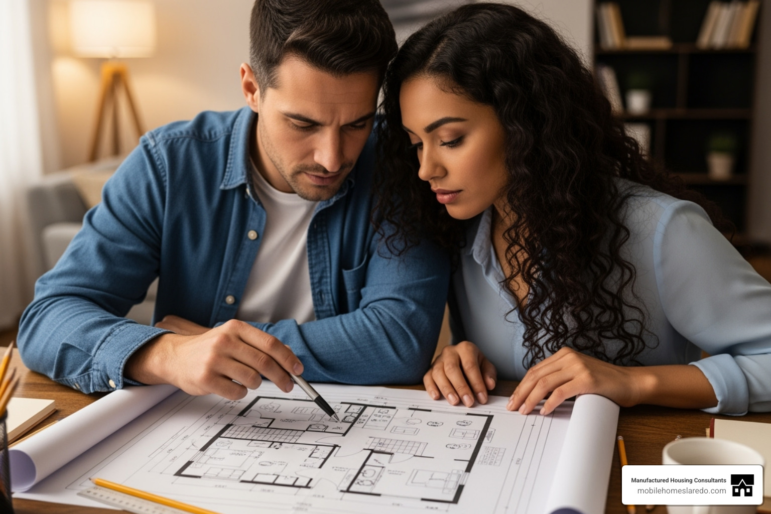 couple looking at park model floor plans - park model trailer brands couple looking at park model floor plans - park model trailer brands