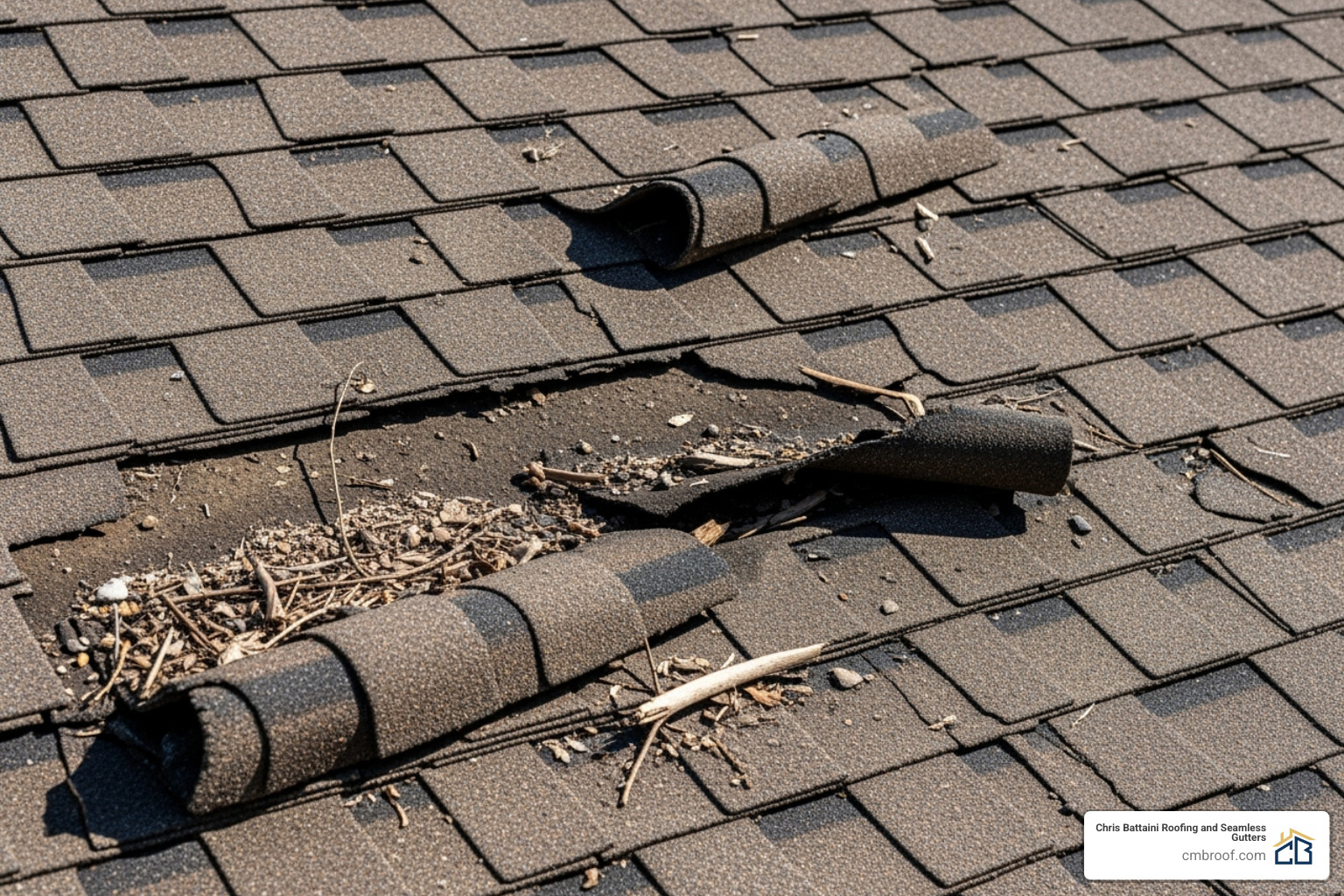 visibly damaged shingles on a roof - roof contractors visibly damaged shingles on a roof - roof contractors