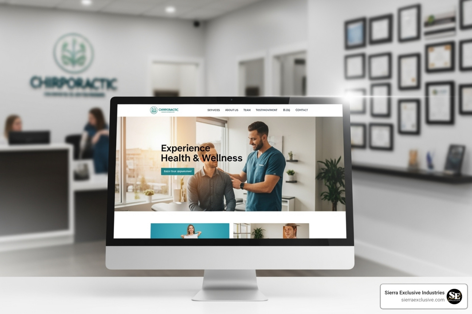 digital marketing agency web design and SEO - Sierra Exclusive