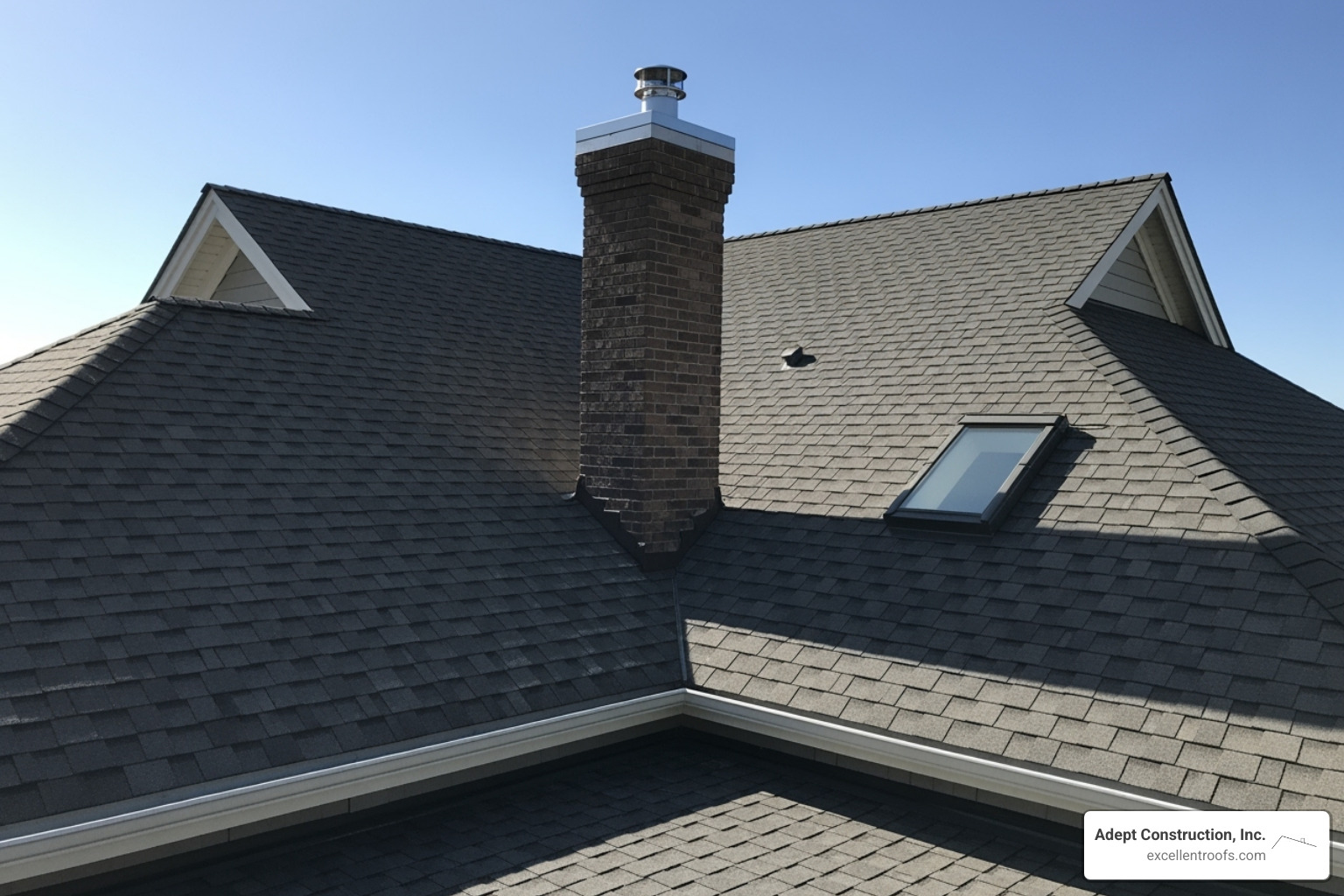 clean, well-maintained roof - roof leak detection naperville