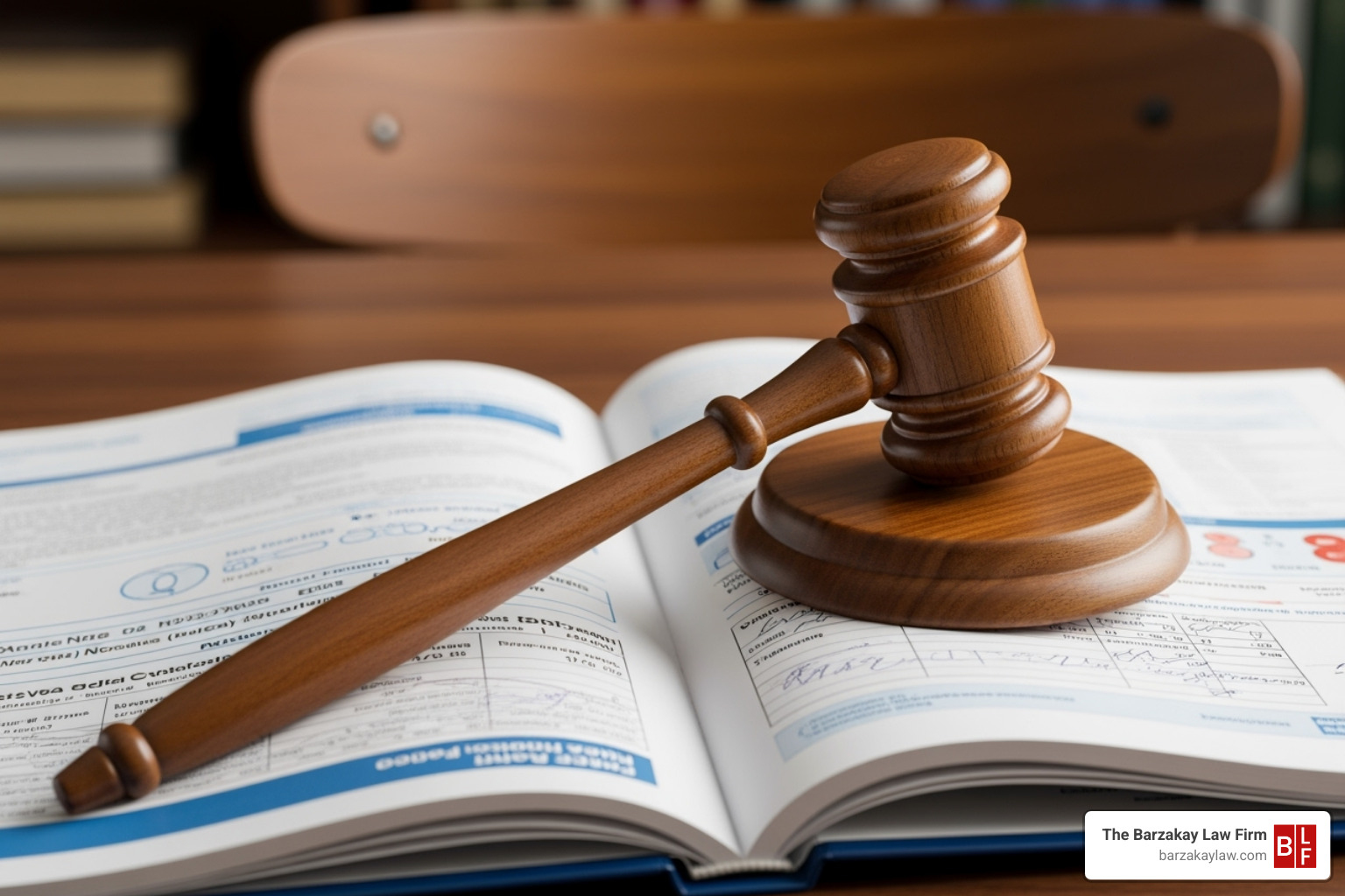 gavel resting on a medical chart - medical misdiagnosis attorney