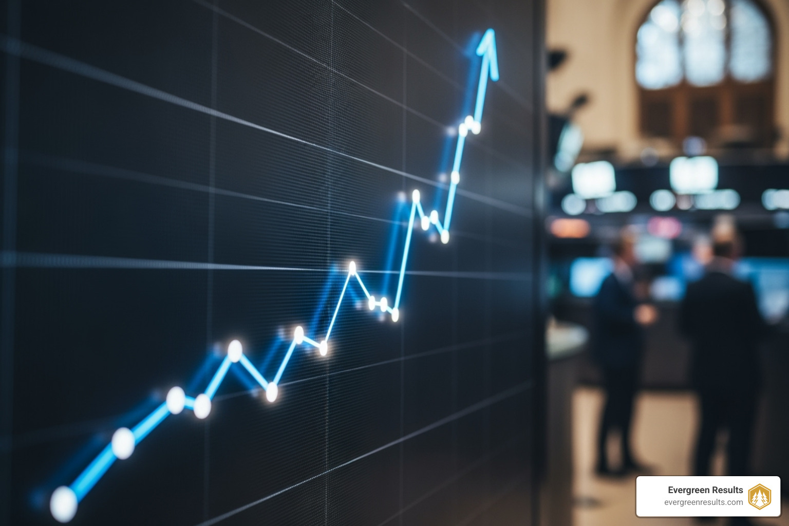 business growth graph - importance of a well rounded marketing strategy