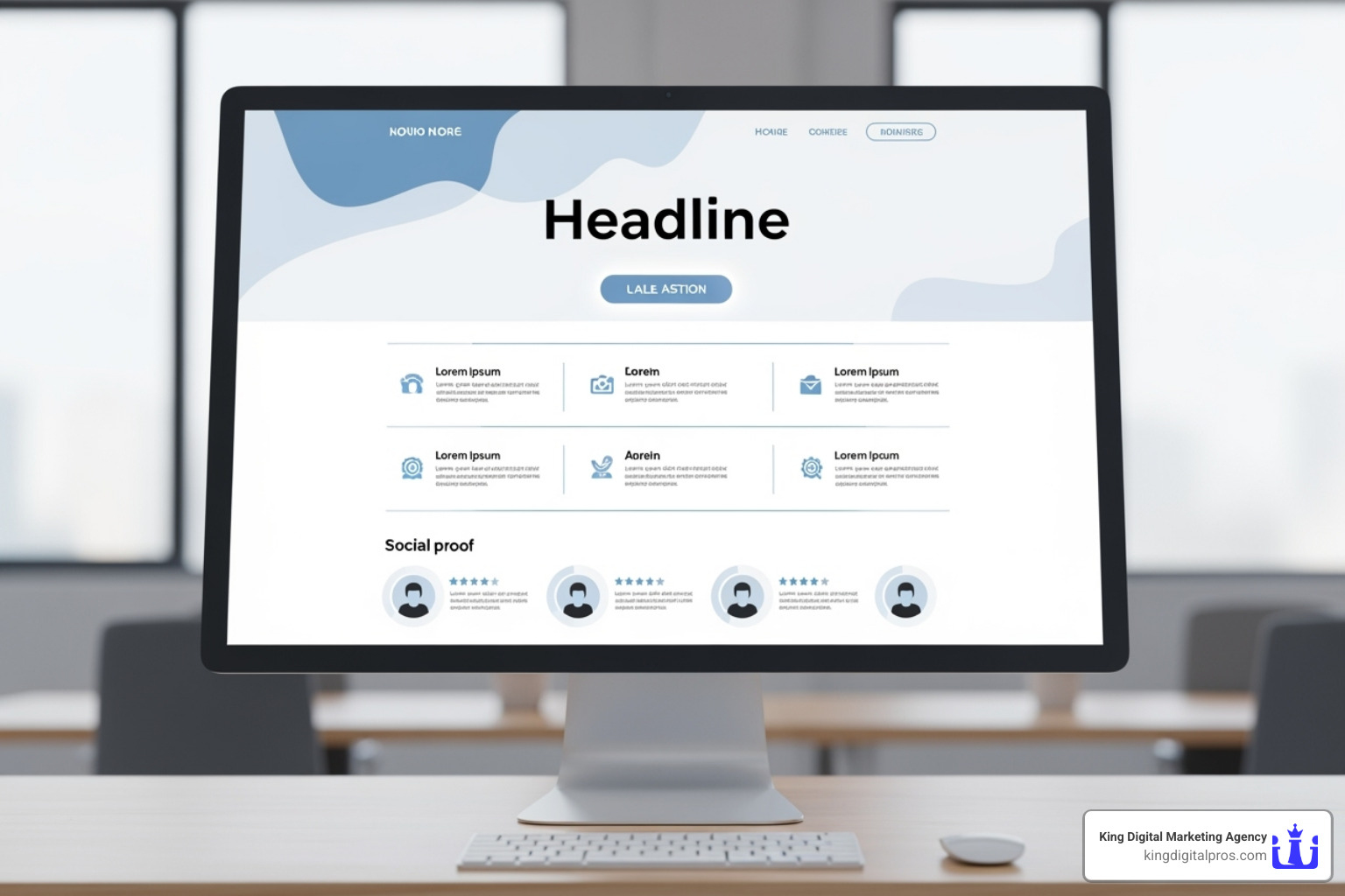 high-converting landing page layout - digital marketing conversion rate