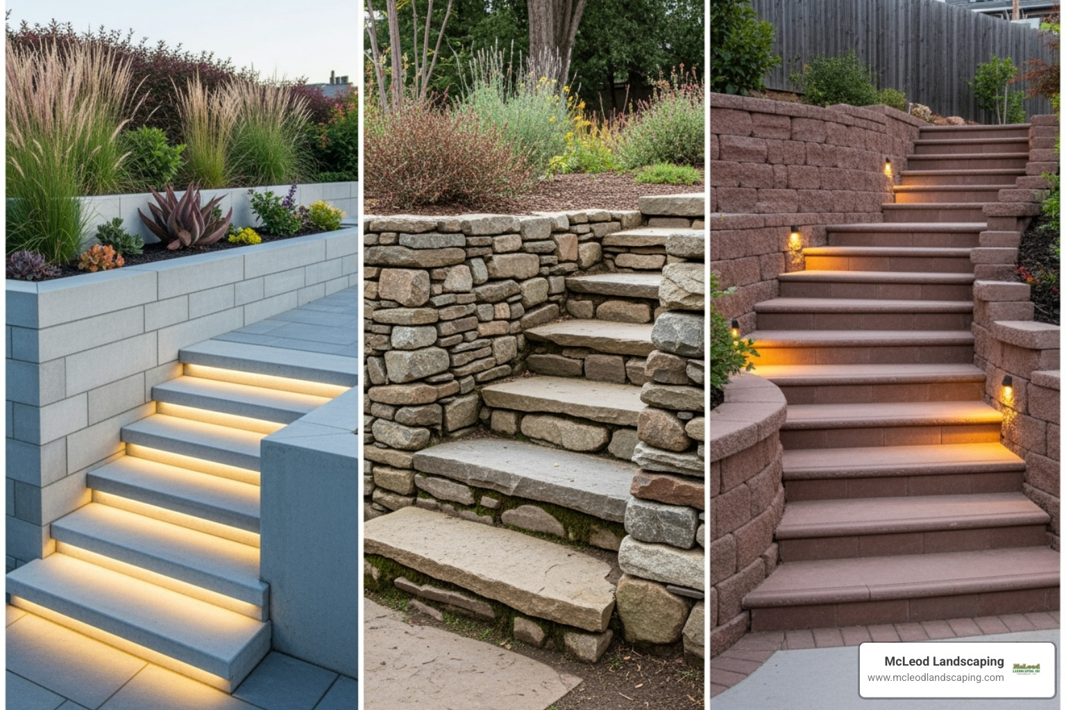Retaining wall with steps: Stunning 2025 Design