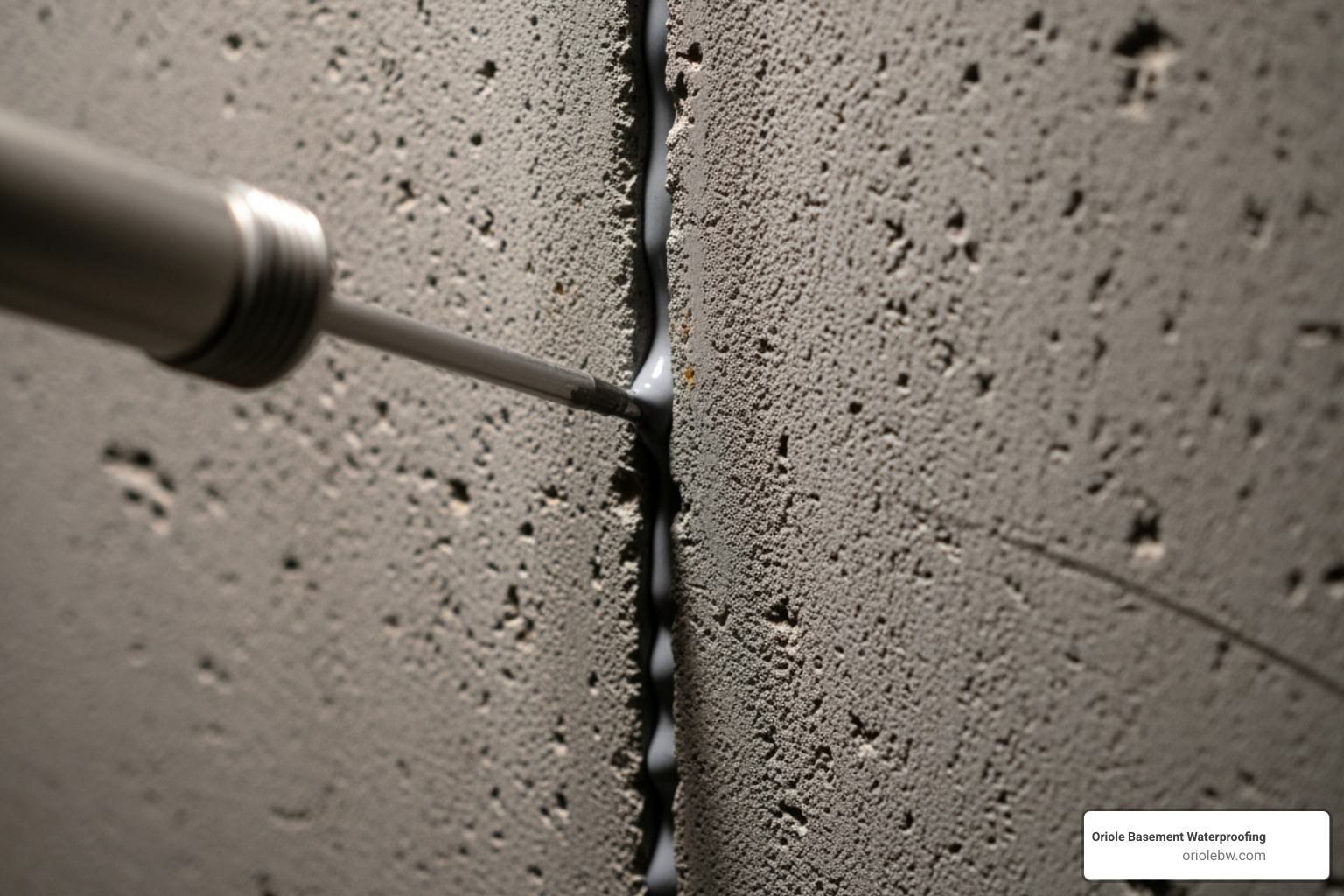 foundation crack injection - foundation repair baltimore