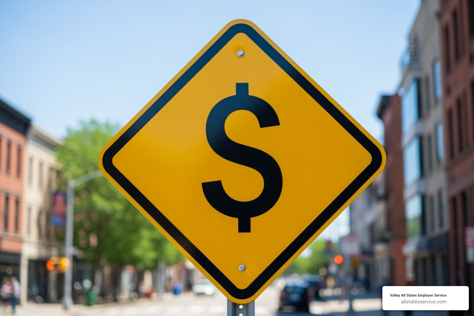 Warning sign with dollar symbol - what is an i9