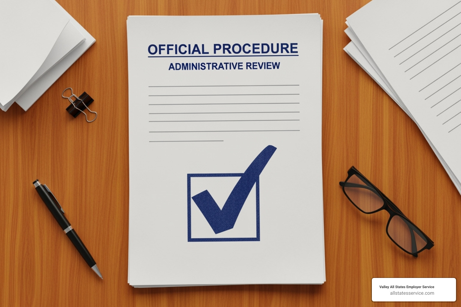 DHS Alternative Procedure document with a checkmark - Remote I-9 services