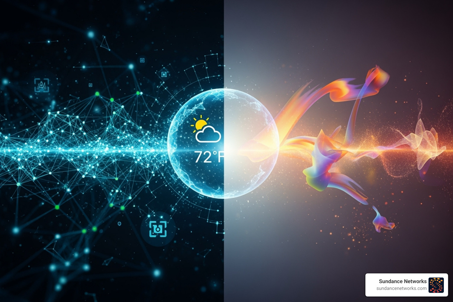 TABLE comparing Predictive AI (forecasting, classification) and Generative AI (content generation, design) - Changing business with AI TABLE comparing Predictive AI (forecasting, classification) and Generative AI (content generation, design) - Changing business with AI