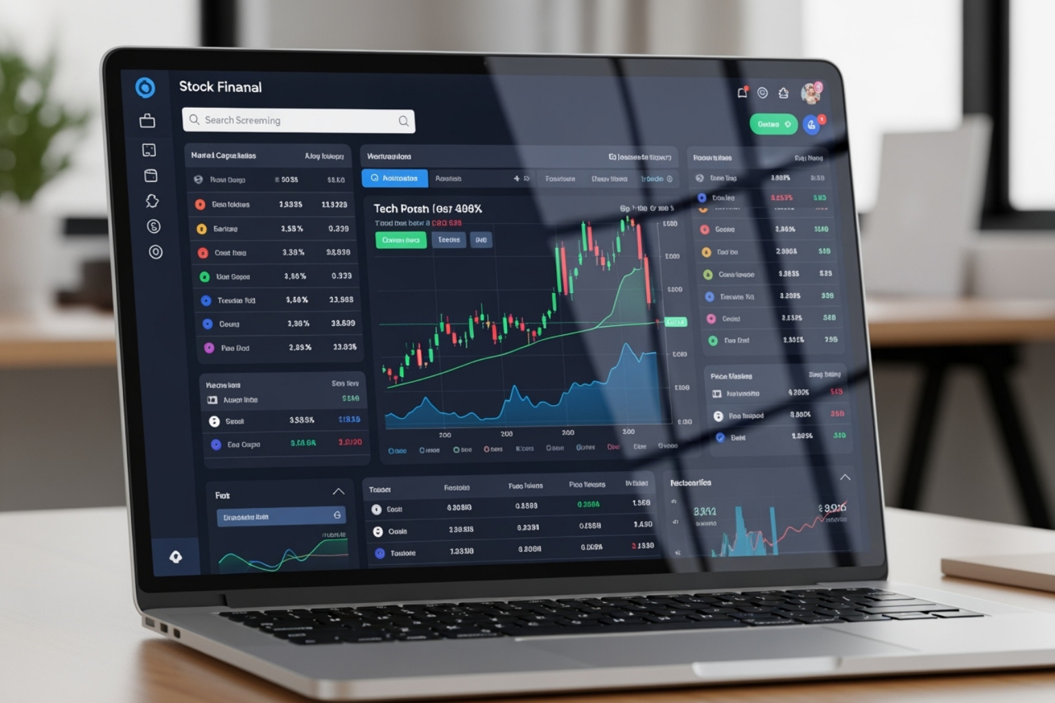 the 5starsstocks.com platform dashboard or a stock screener tool - 5starsstocks.com passive stocks