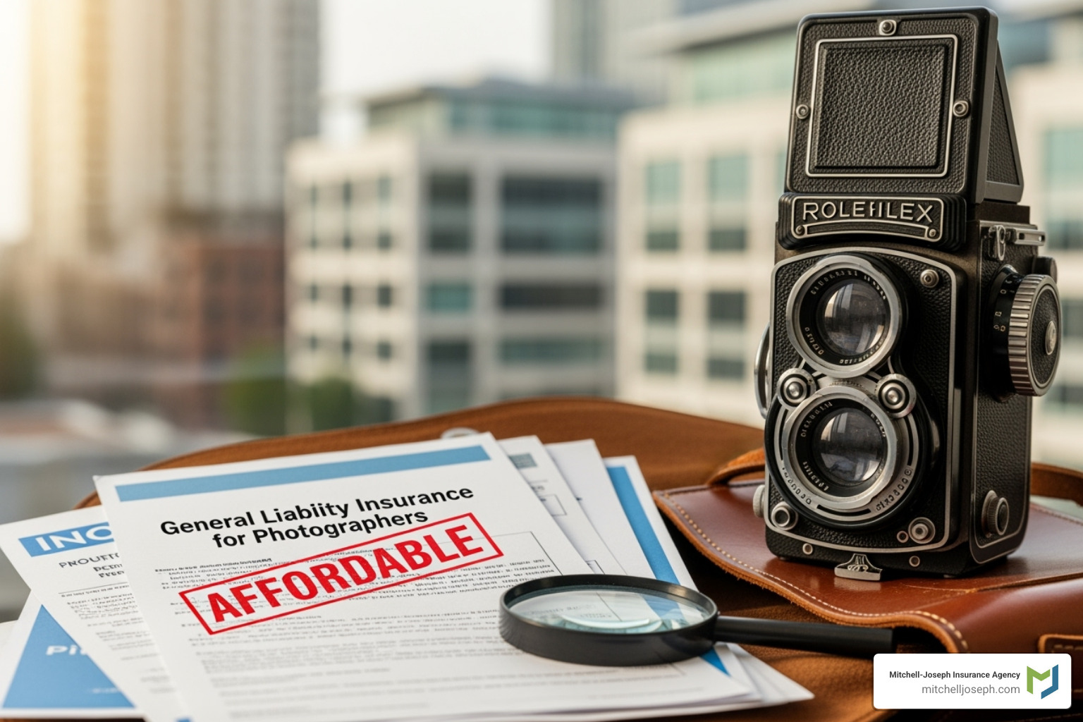 Certificate of Insurance (COI) on a phone screen - cheap general liability insurance for photographers Certificate of Insurance (COI) on a phone screen - cheap general liability insurance for photographers