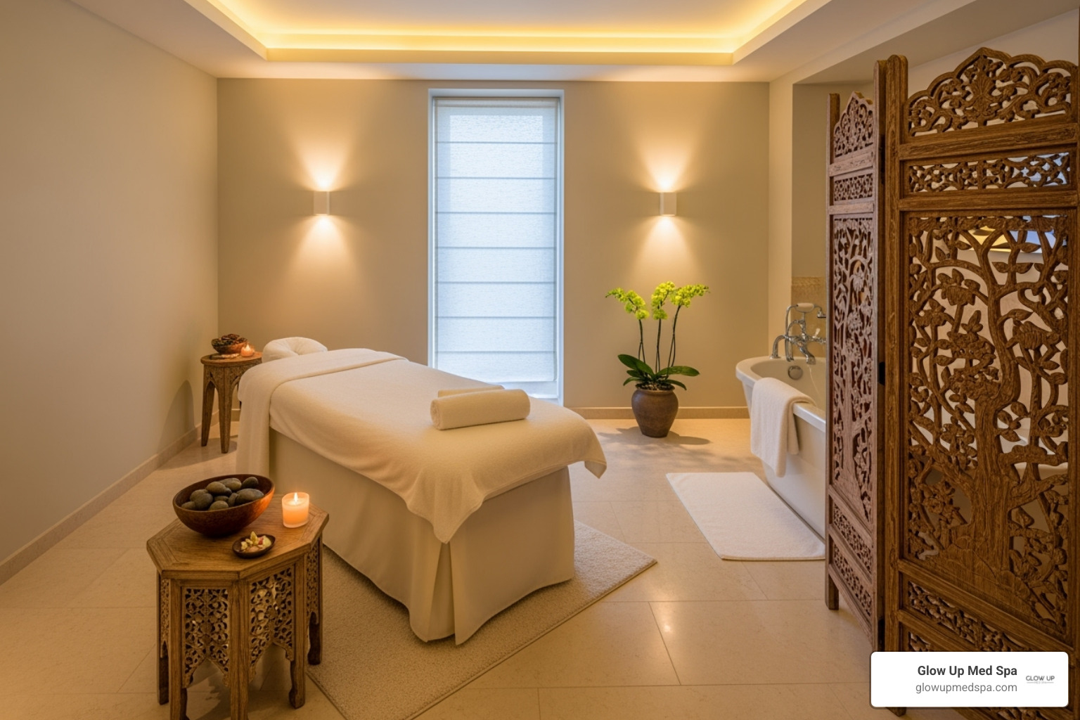 Serene spa environment - Mission Viejo skin care