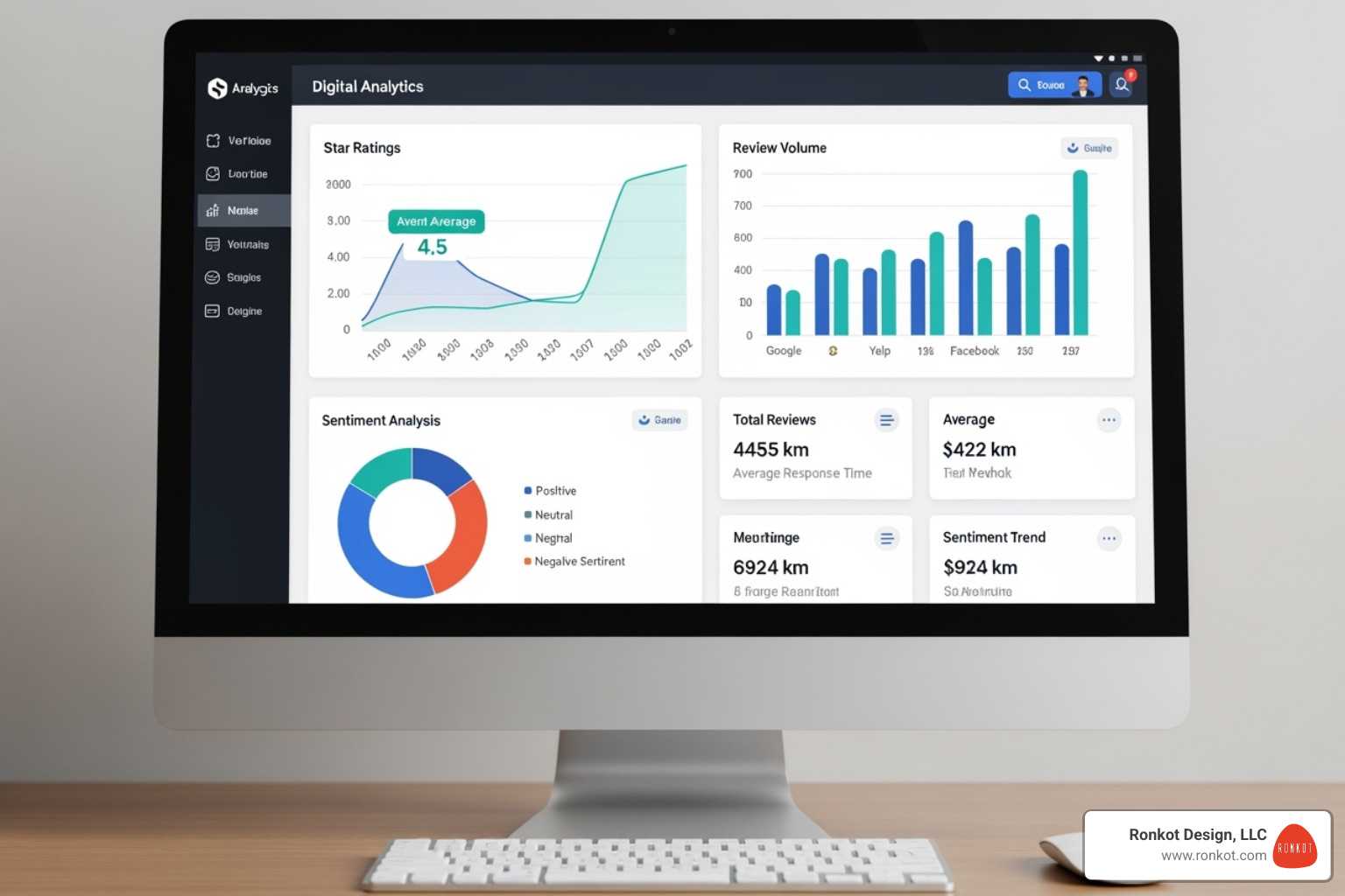 analytics dashboard showing reputation metrics - local business reputation management analytics dashboard showing reputation metrics - local business reputation management