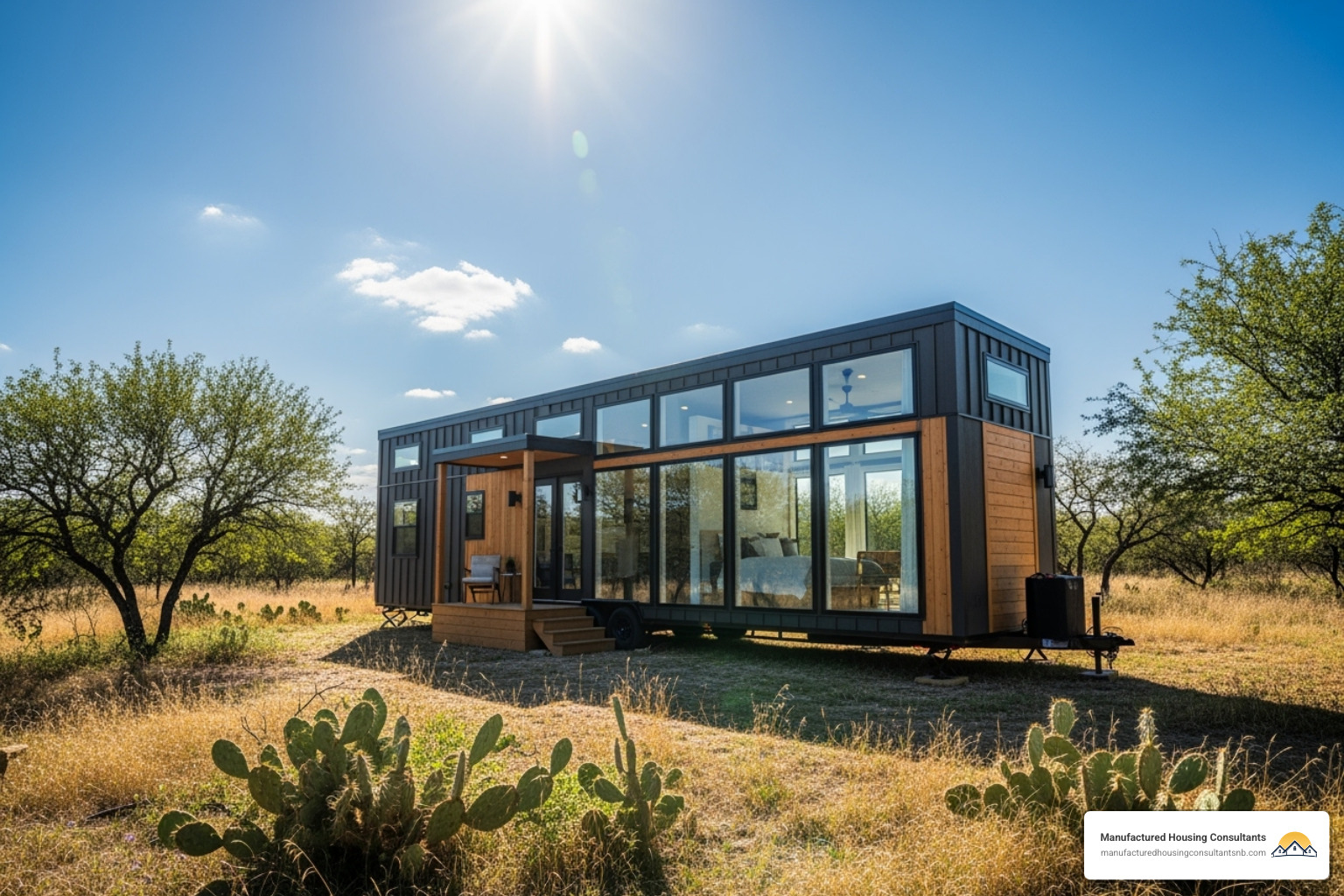 Modern park model tiny home - new braunfels tiny homes