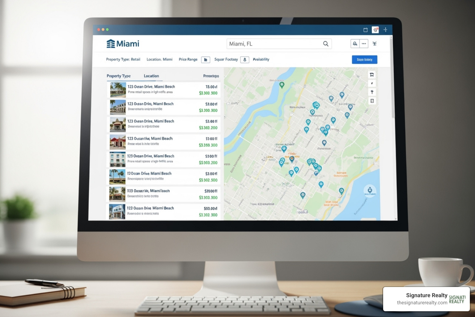 commercial real estate listing website's search results page for Miami - retail space for sale miami commercial real estate listing website's search results page for Miami - retail space for sale miami