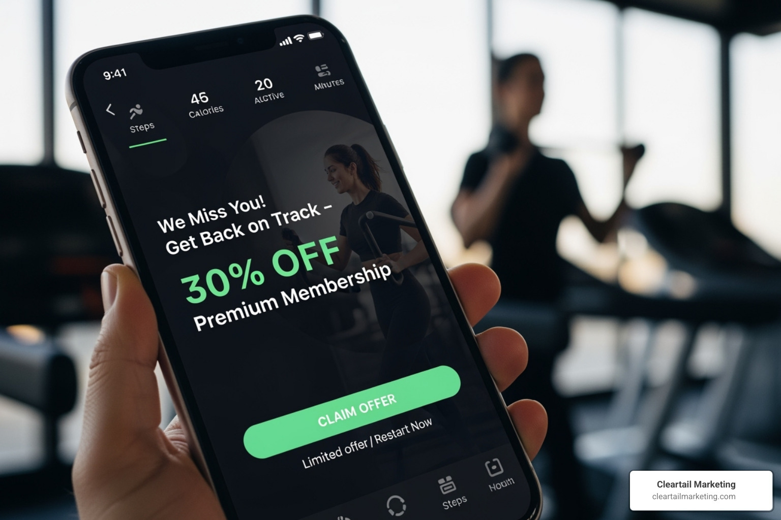 ClassPass re-engagement email - Drip email examples