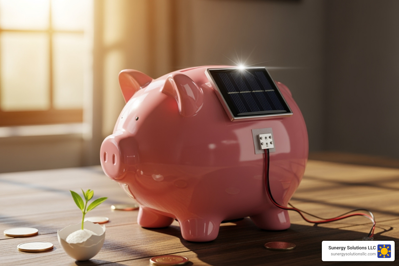 Piggy bank solar panel - vt best solar company