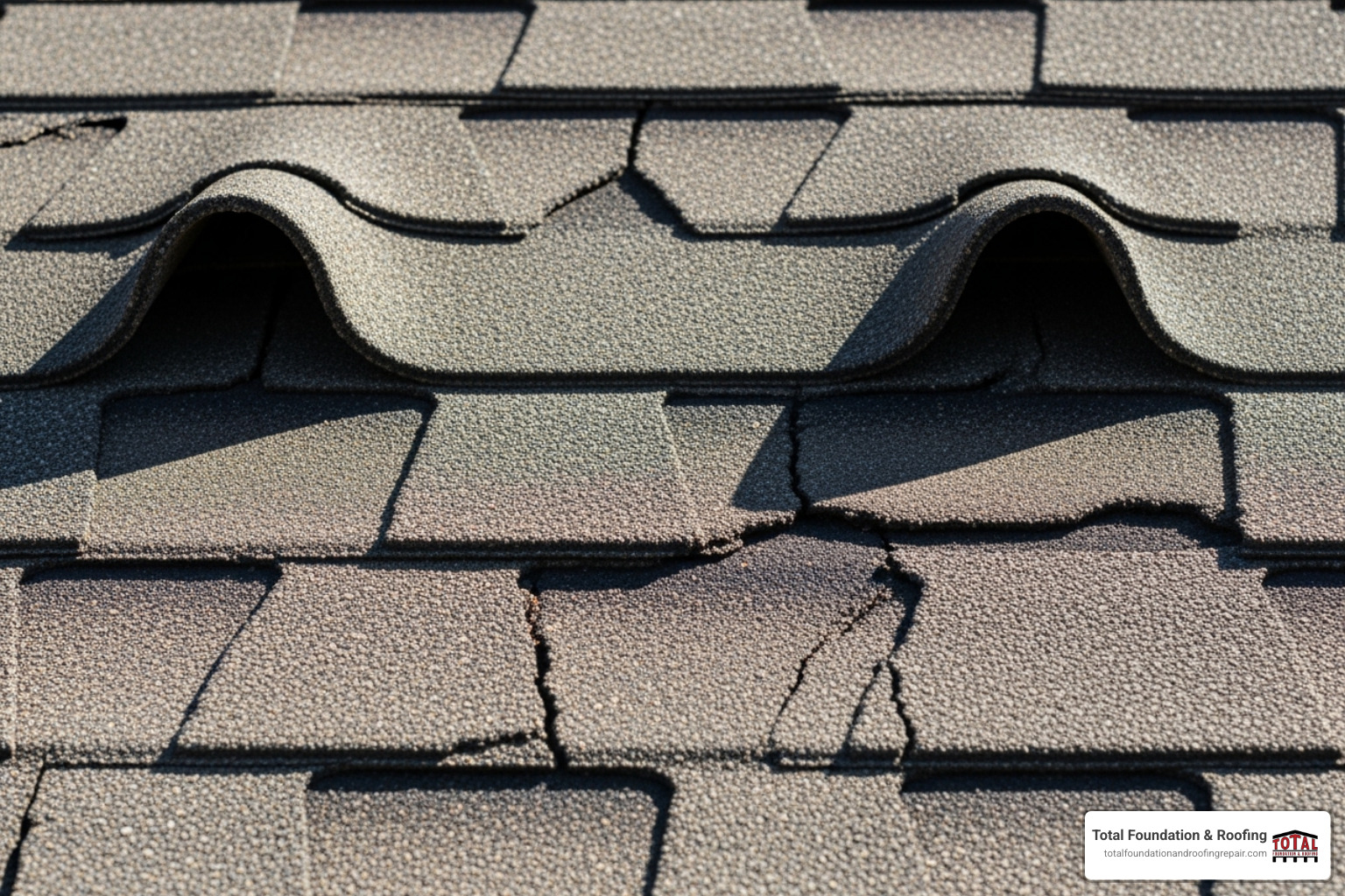 curling and damaged asphalt shingles - roofer company near me