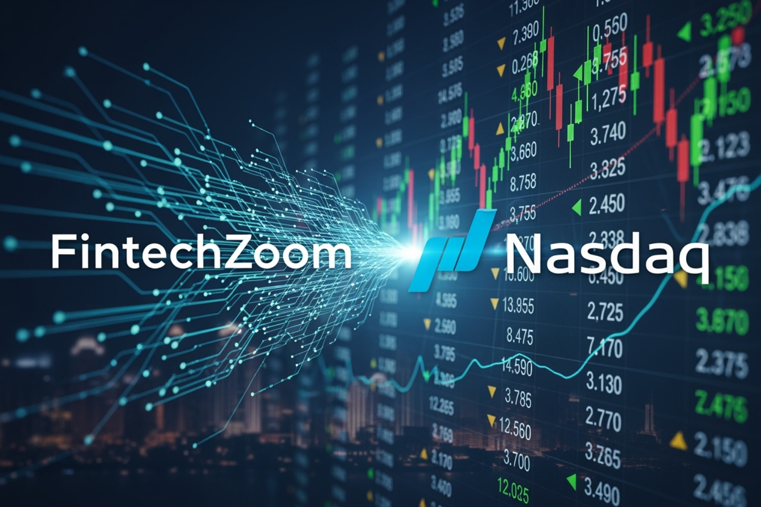 FintechZoom mobile app interface - fintechzoom.com nasdaq FintechZoom mobile app interface - fintechzoom.com nasdaq