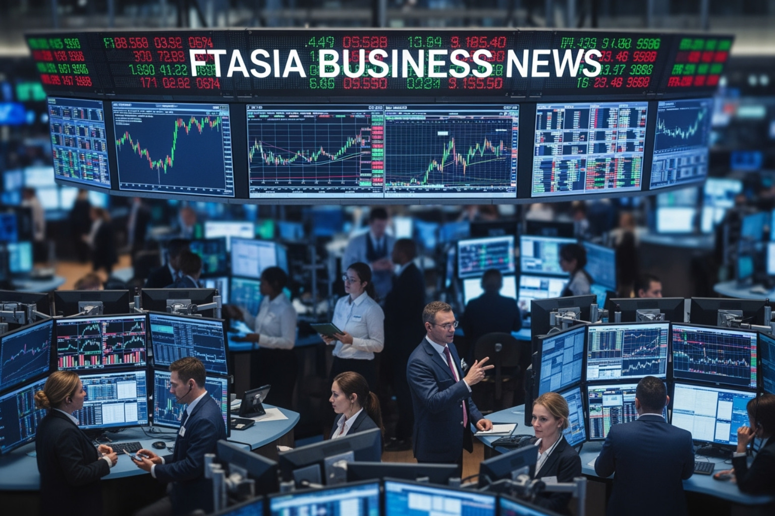 digital map of Asia with key financial centers like Hong Kong, Singapore, and Shanghai highlighted - ftasiastock business news