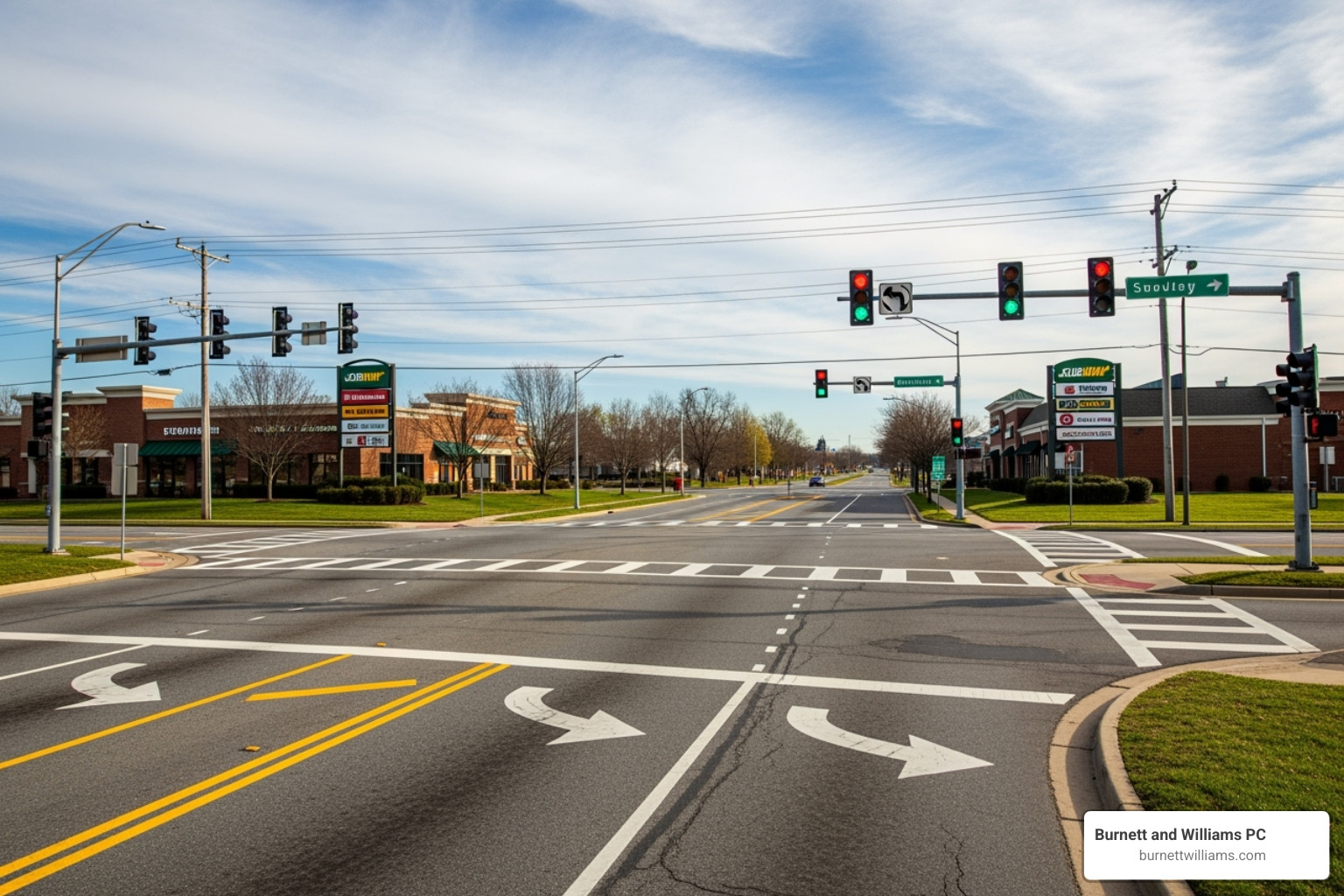 A major intersection in Chesterfield, like Route 1 and Shields Road - Motorcycle accident Chesterfield