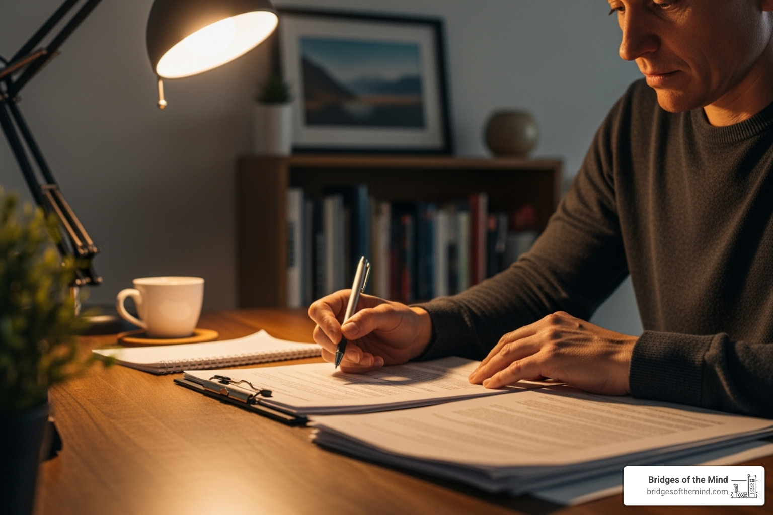 Thoughtful parent reviewing documents - iee evaluation cost Thoughtful parent reviewing documents - iee evaluation cost