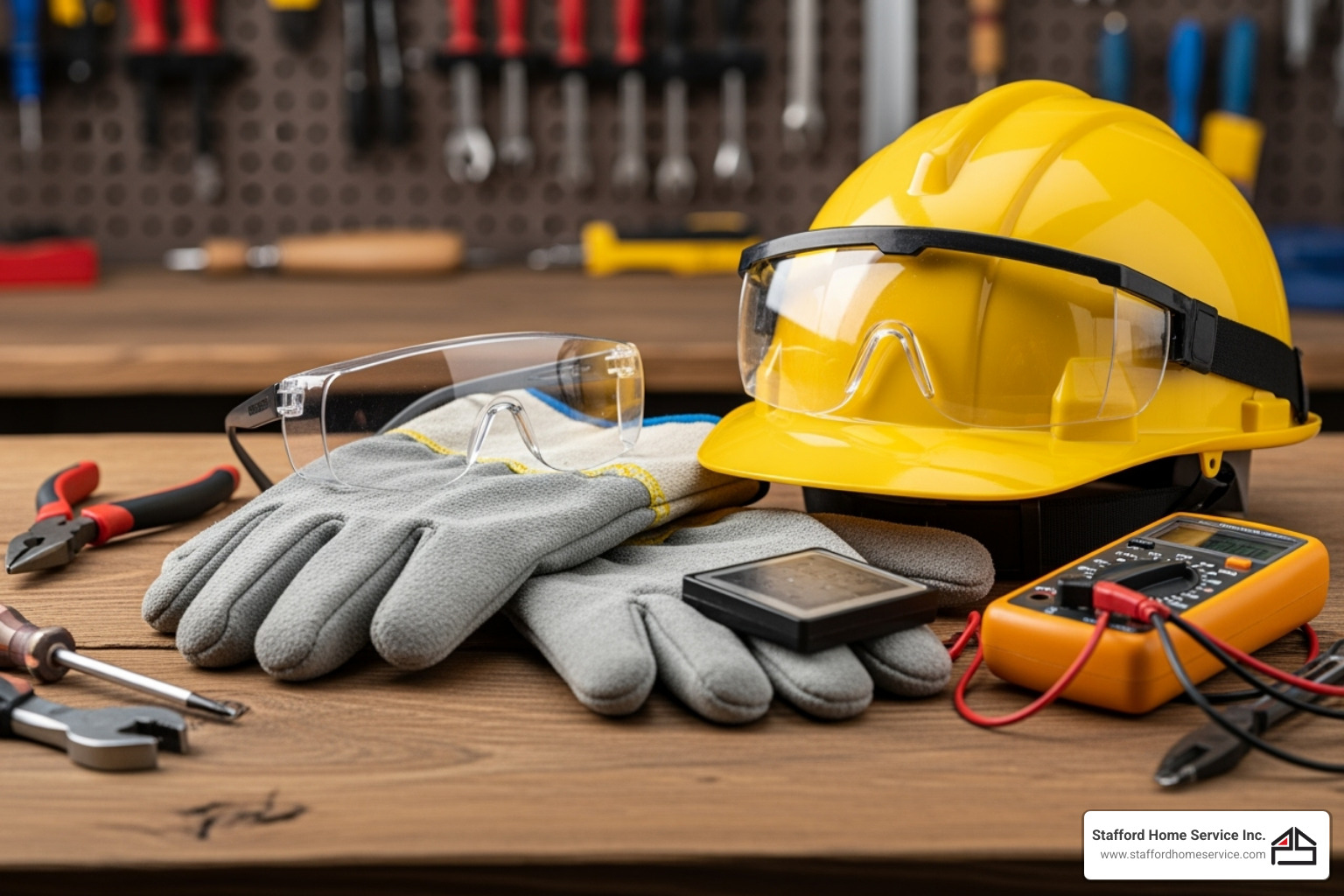 essential safety gear for electrical work - circuit breaker repair