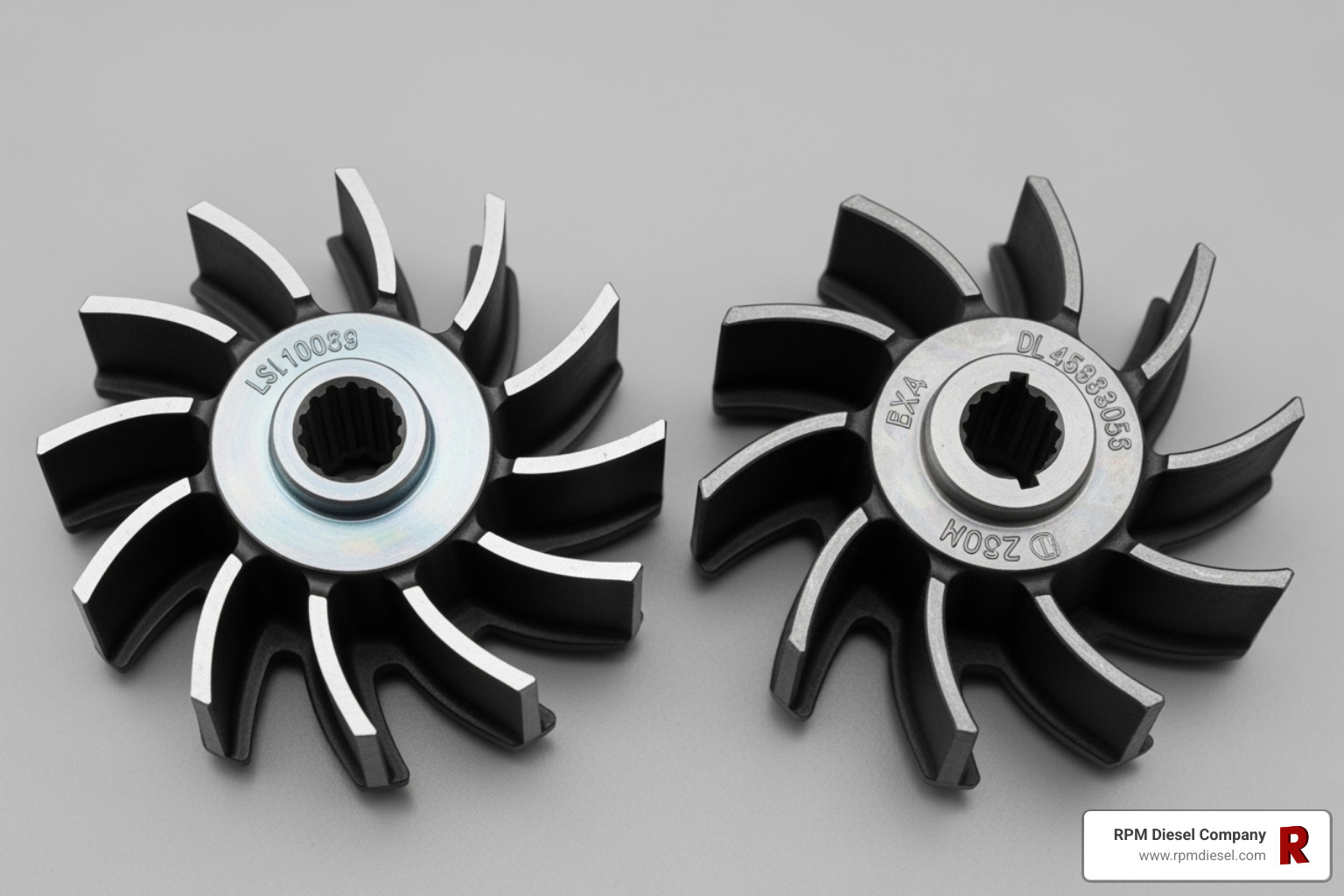 genuine vs aftermarket impeller - northern lights parts