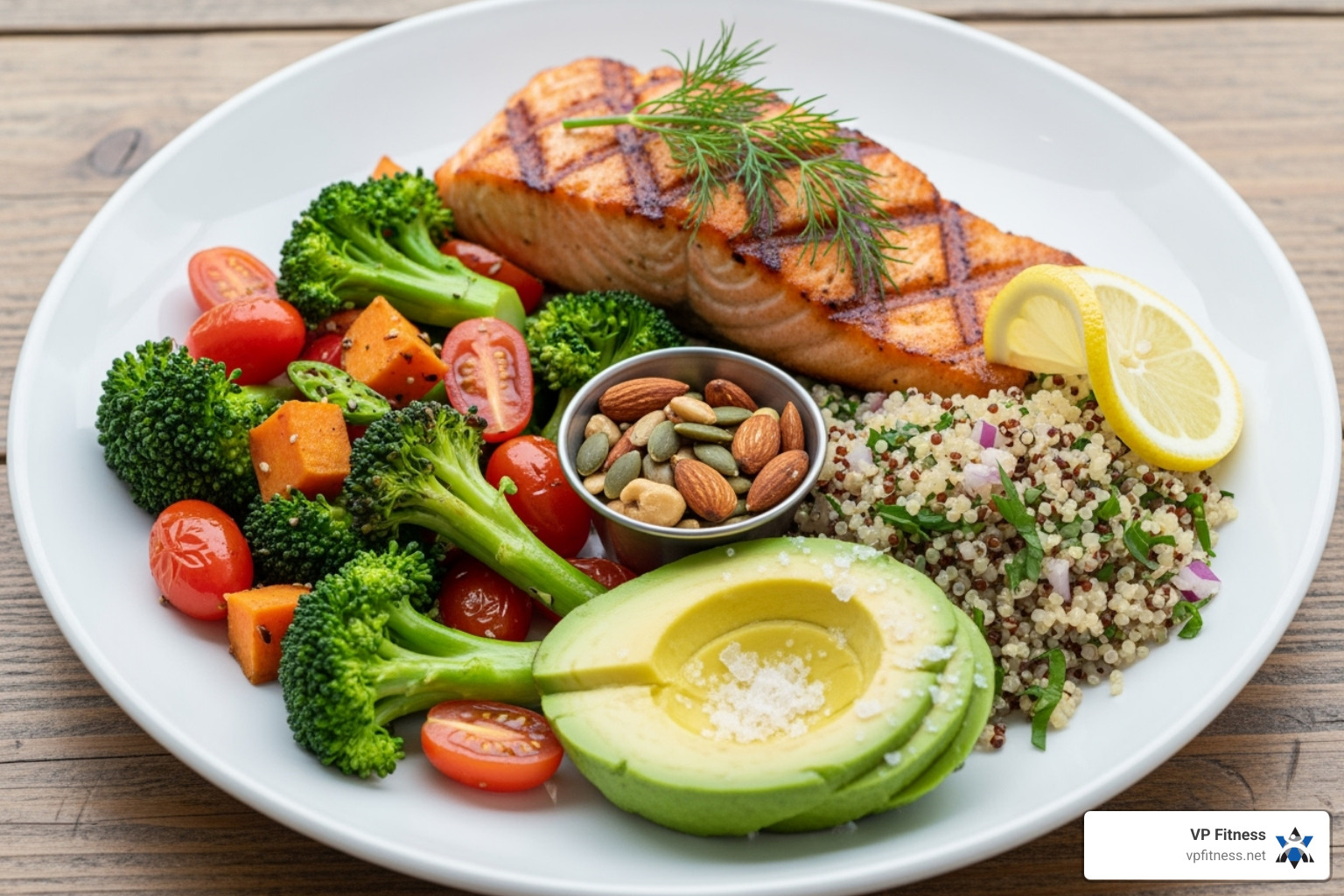 balanced meal - lean muscle mass