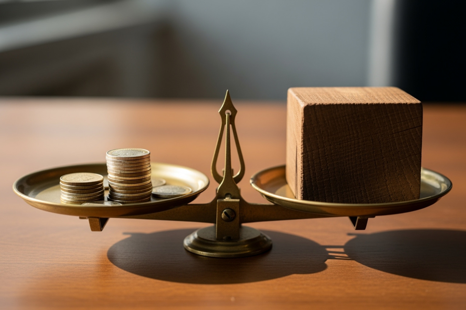 balance scale weighing a low stock price against strong company fundamentals -  5starsstocks.com value stocks