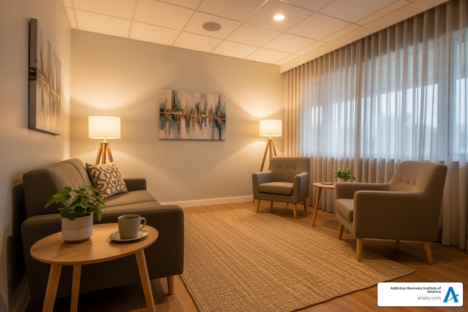 a calm and professional therapy room - drug rehab morehead ky