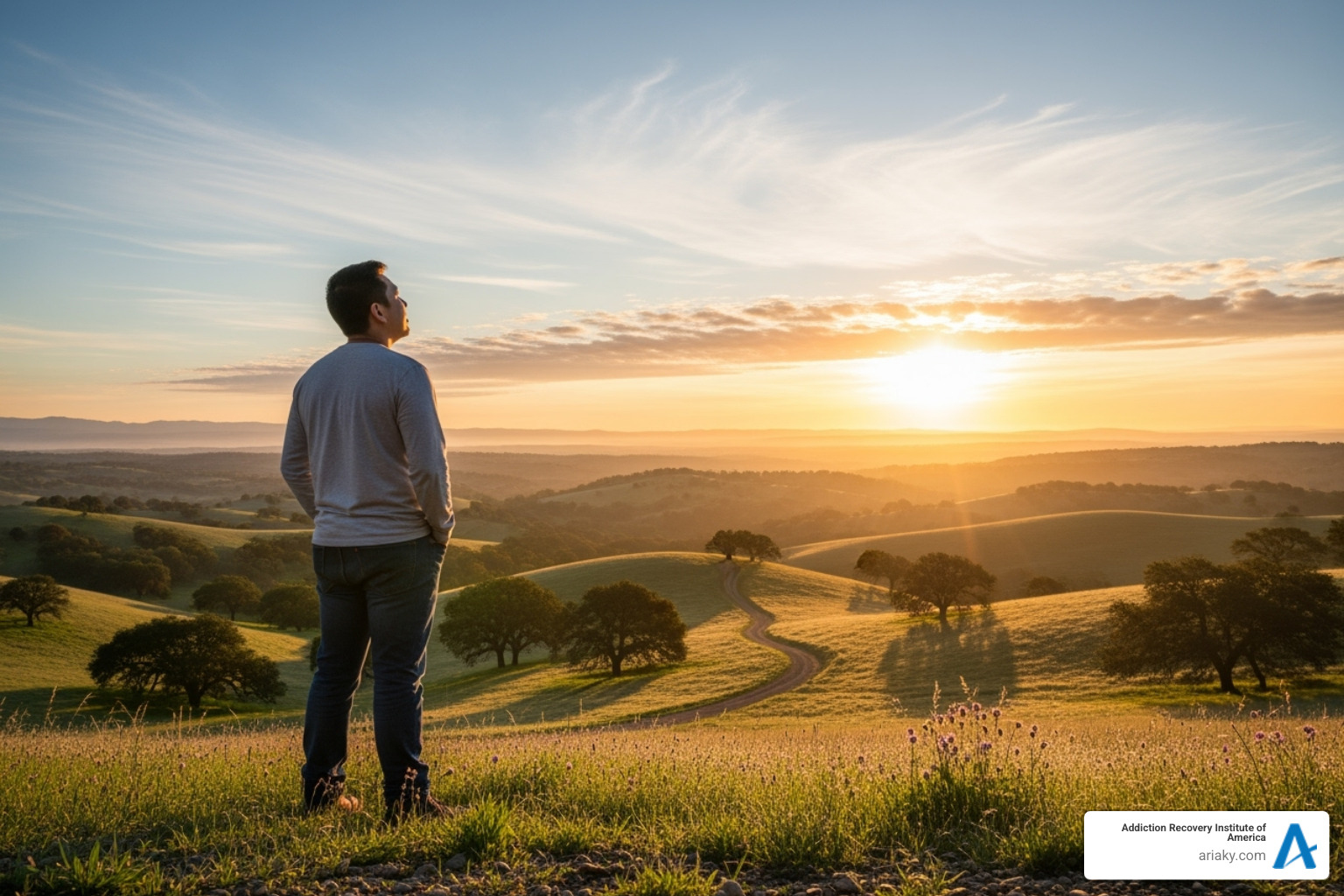 hopeful person looking towards the future - drug rehab paducah