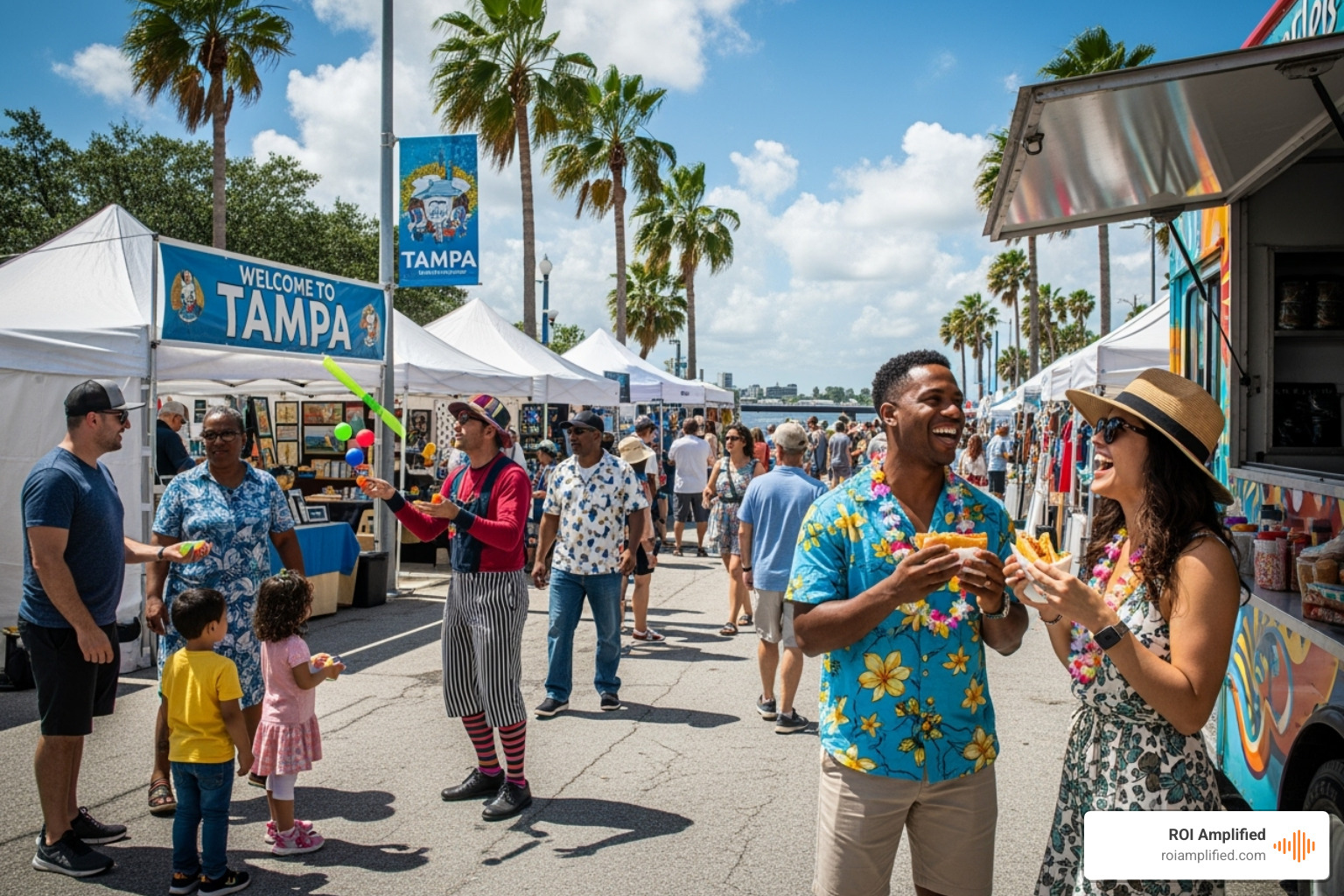 People enjoying a local Tampa festival - tampa online marketing agency People enjoying a local Tampa festival - tampa online marketing agency