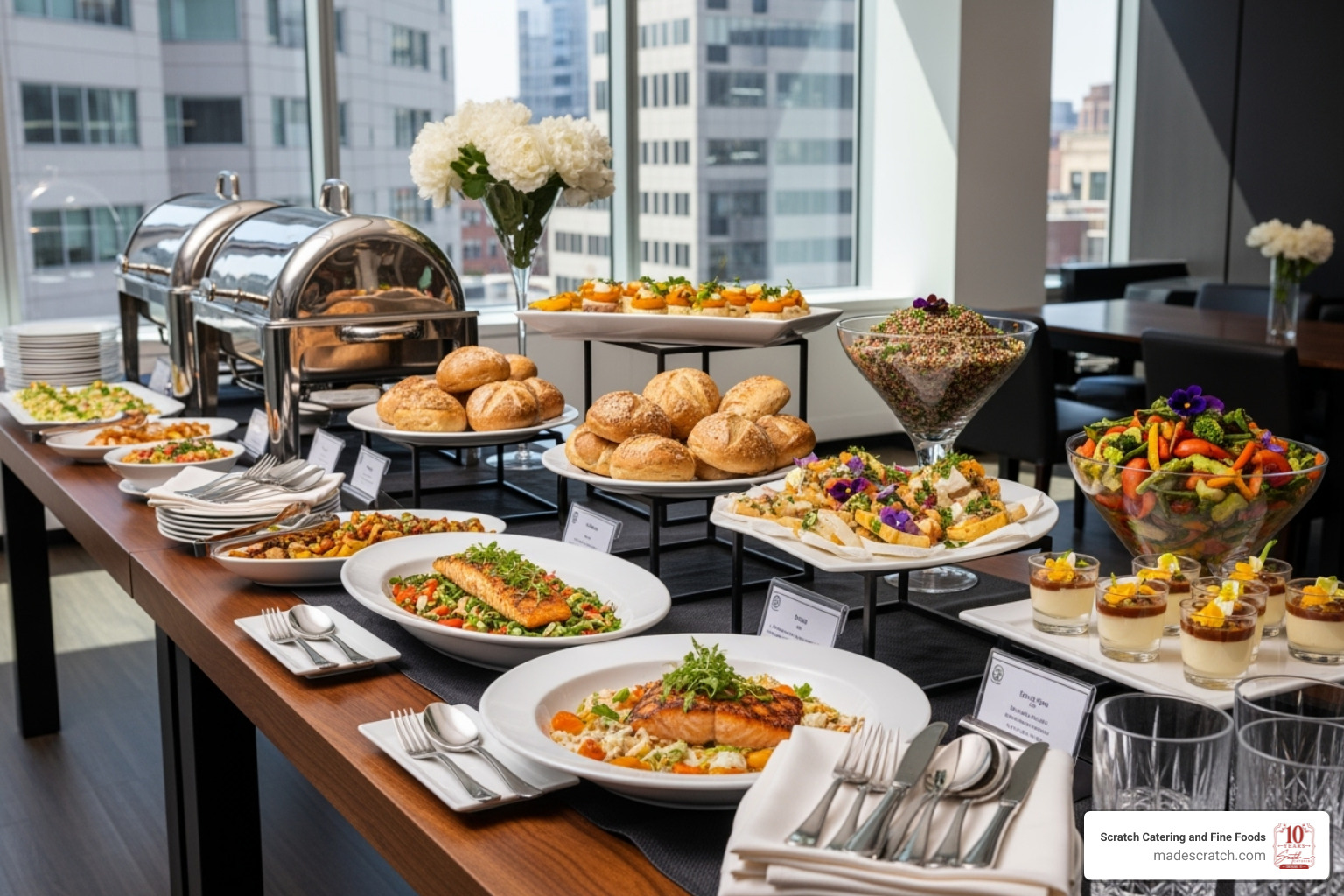 professional corporate lunch setup - Catering DFW area professional corporate lunch setup - Catering DFW area