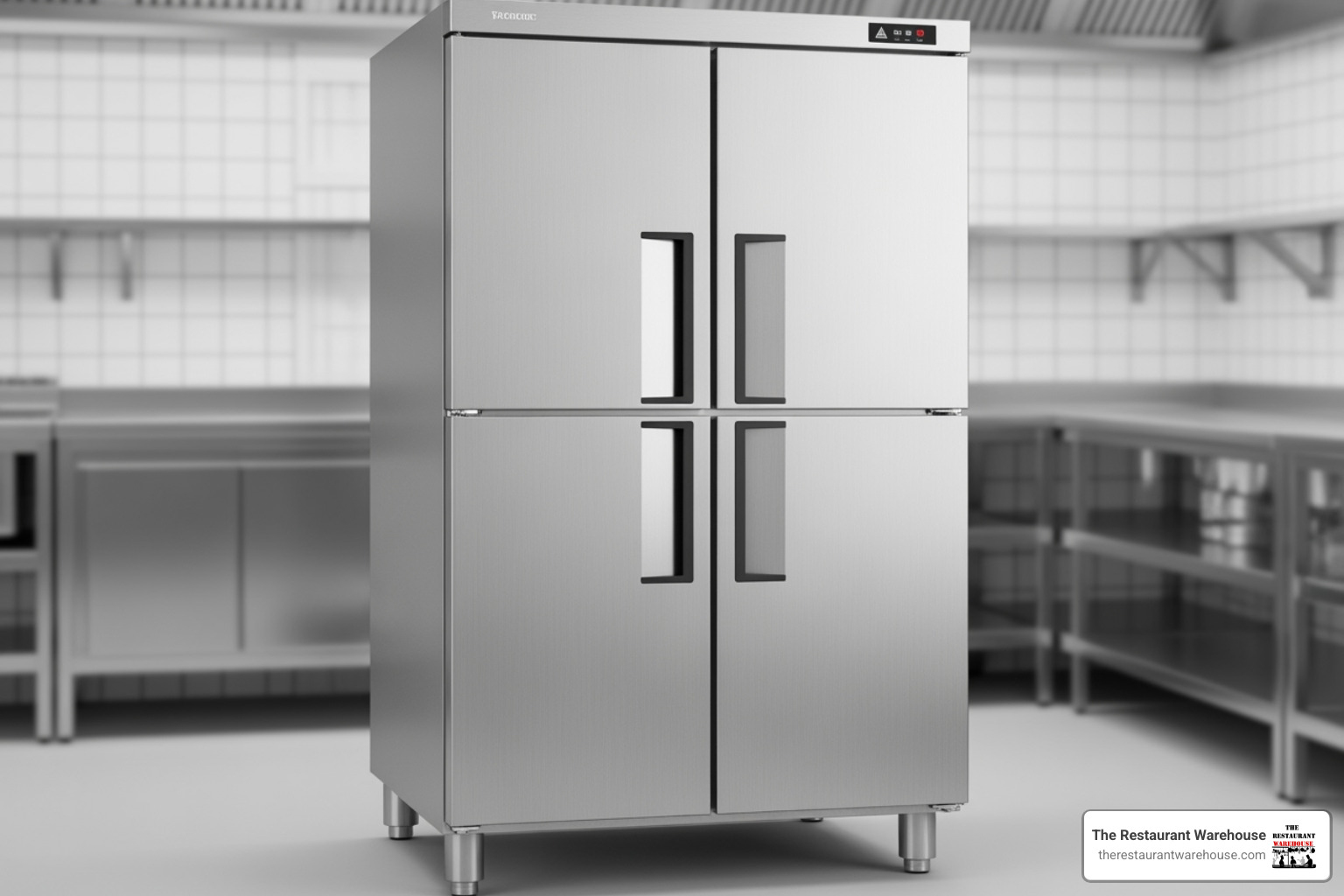 Atosa two-door reach-in refrigerator - atosa commercial fridge