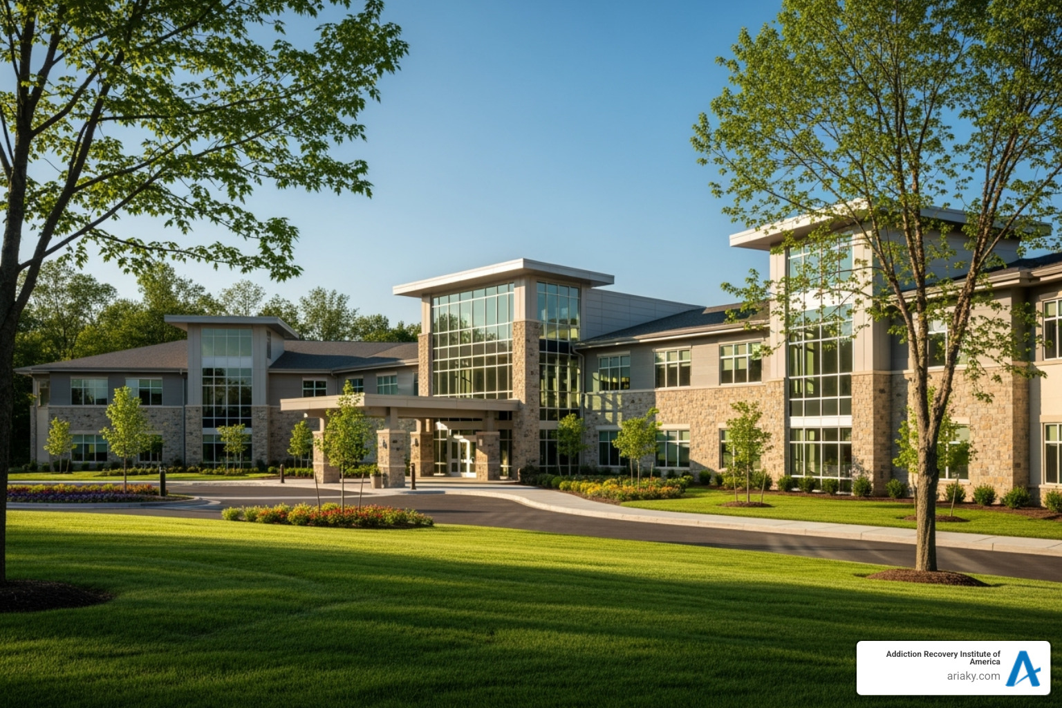 A welcoming addiction treatment center building - Bowling Green rehab