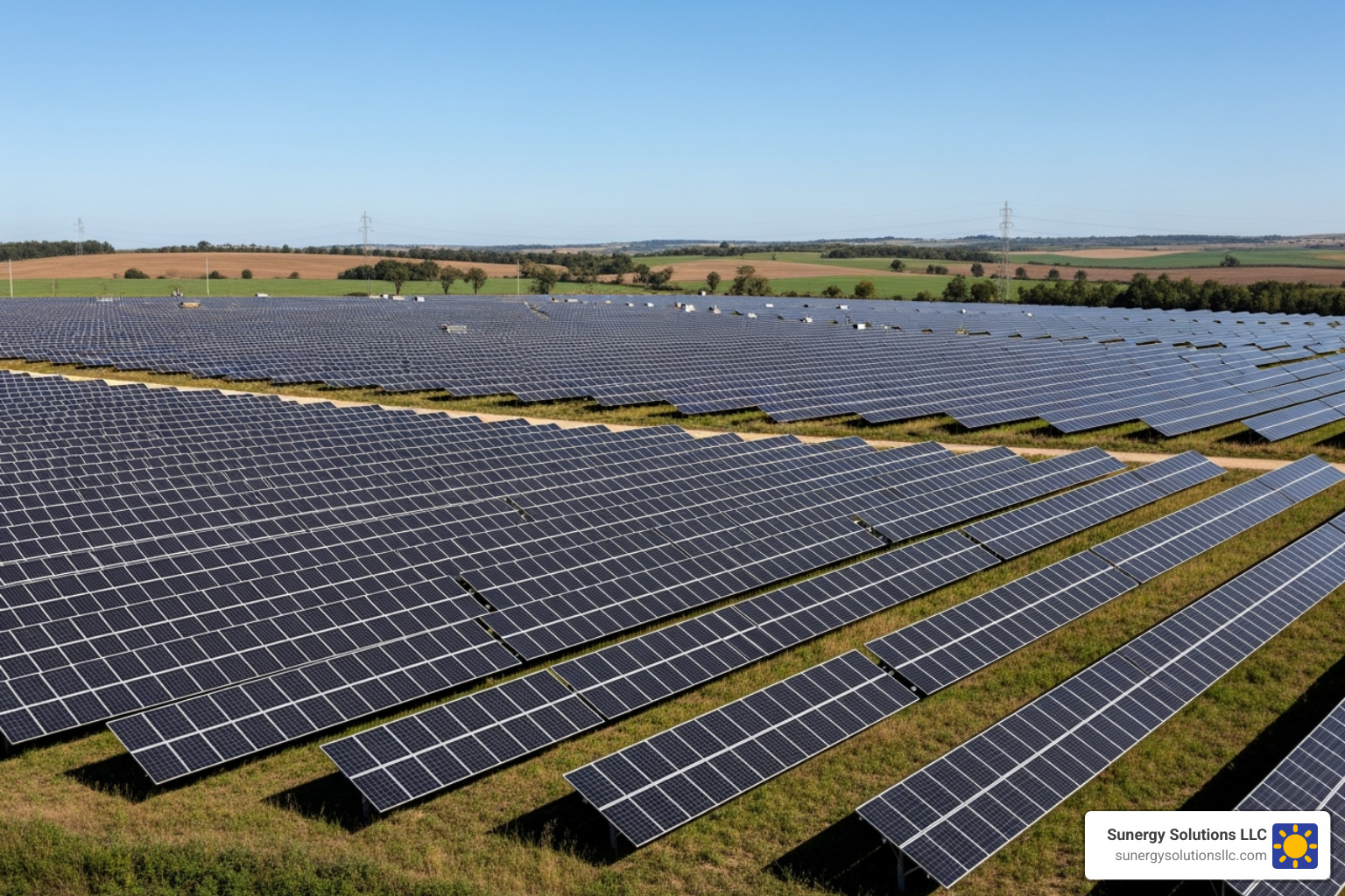 large ground-mount solar farm - nh solar energy project