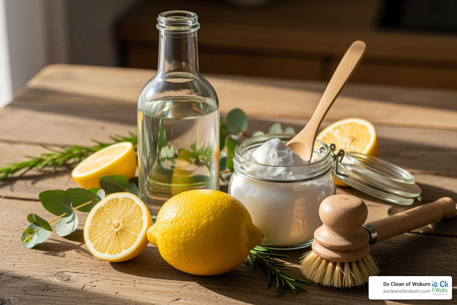 key ingredients for natural cleaning - natural stainless cleaner