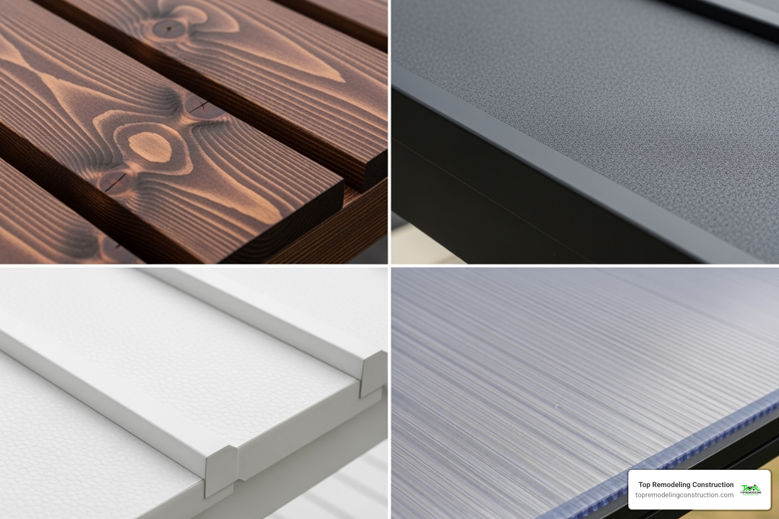 close-ups of different patio cover materials - patio cover close-ups of different patio cover materials - patio cover