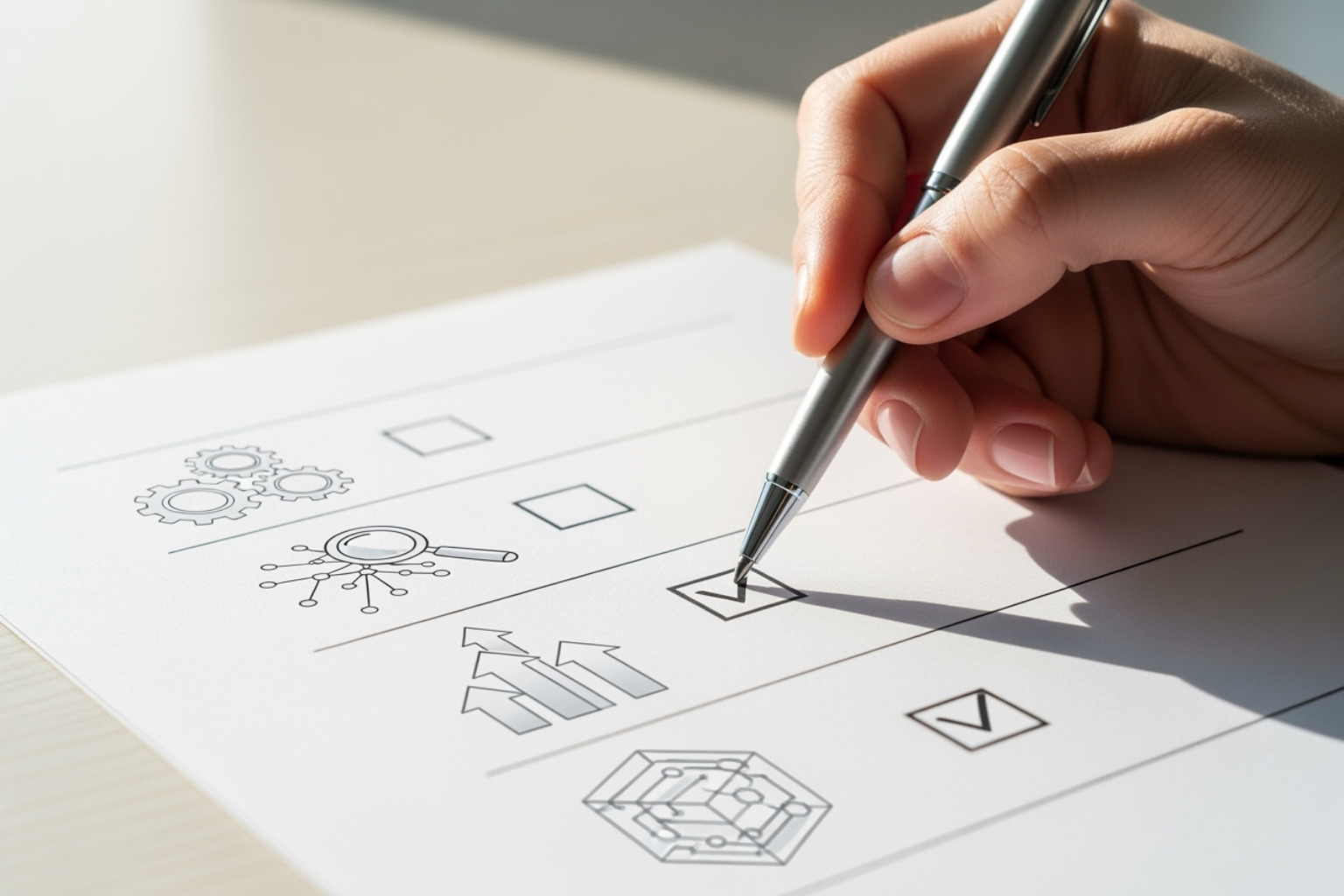 checklist showing benefits like 'Fast Approval' and 'Transparent Fees' -  traceloans.com mortgage loans