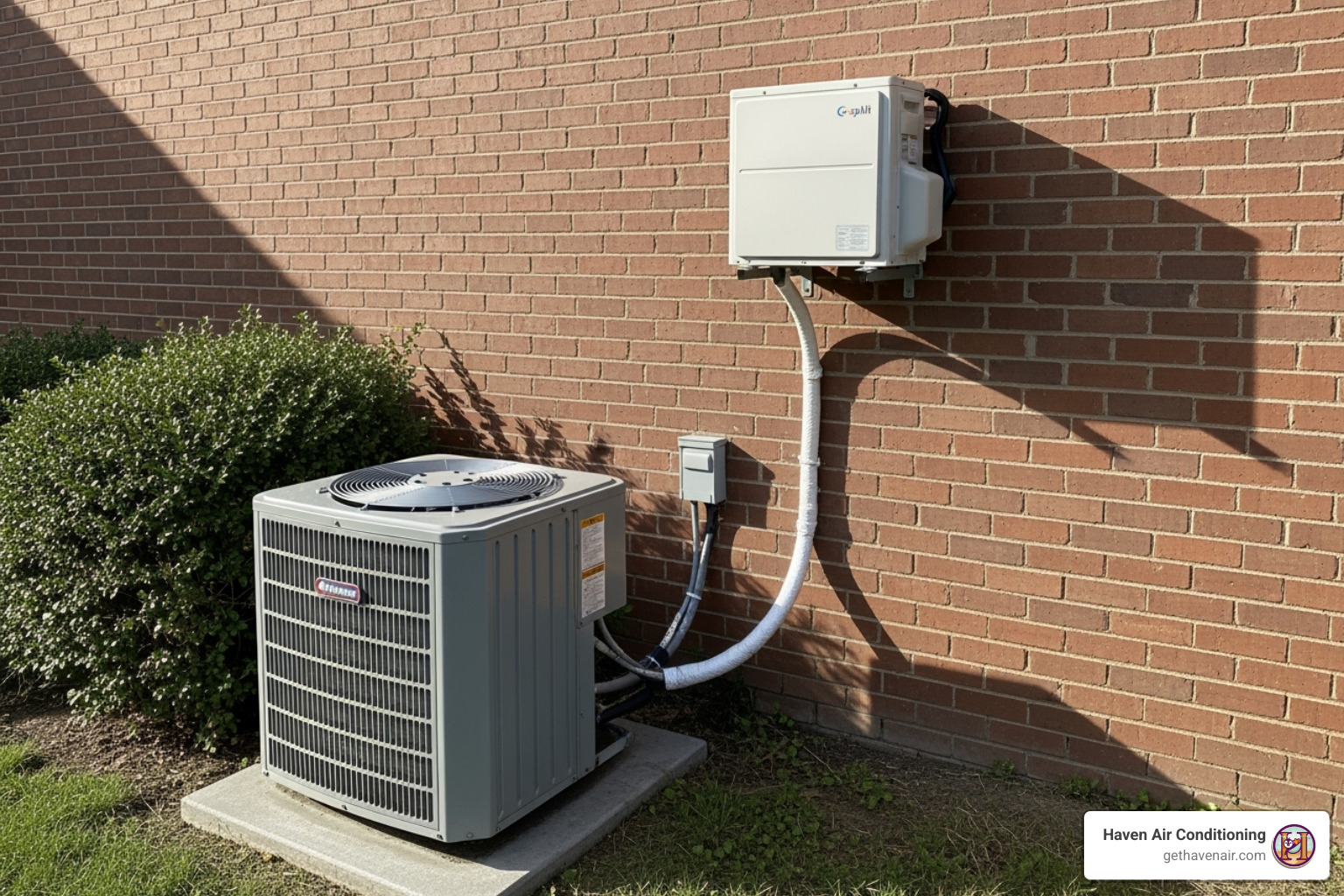central AC unit and ductless mini-split - ac installation anaheim