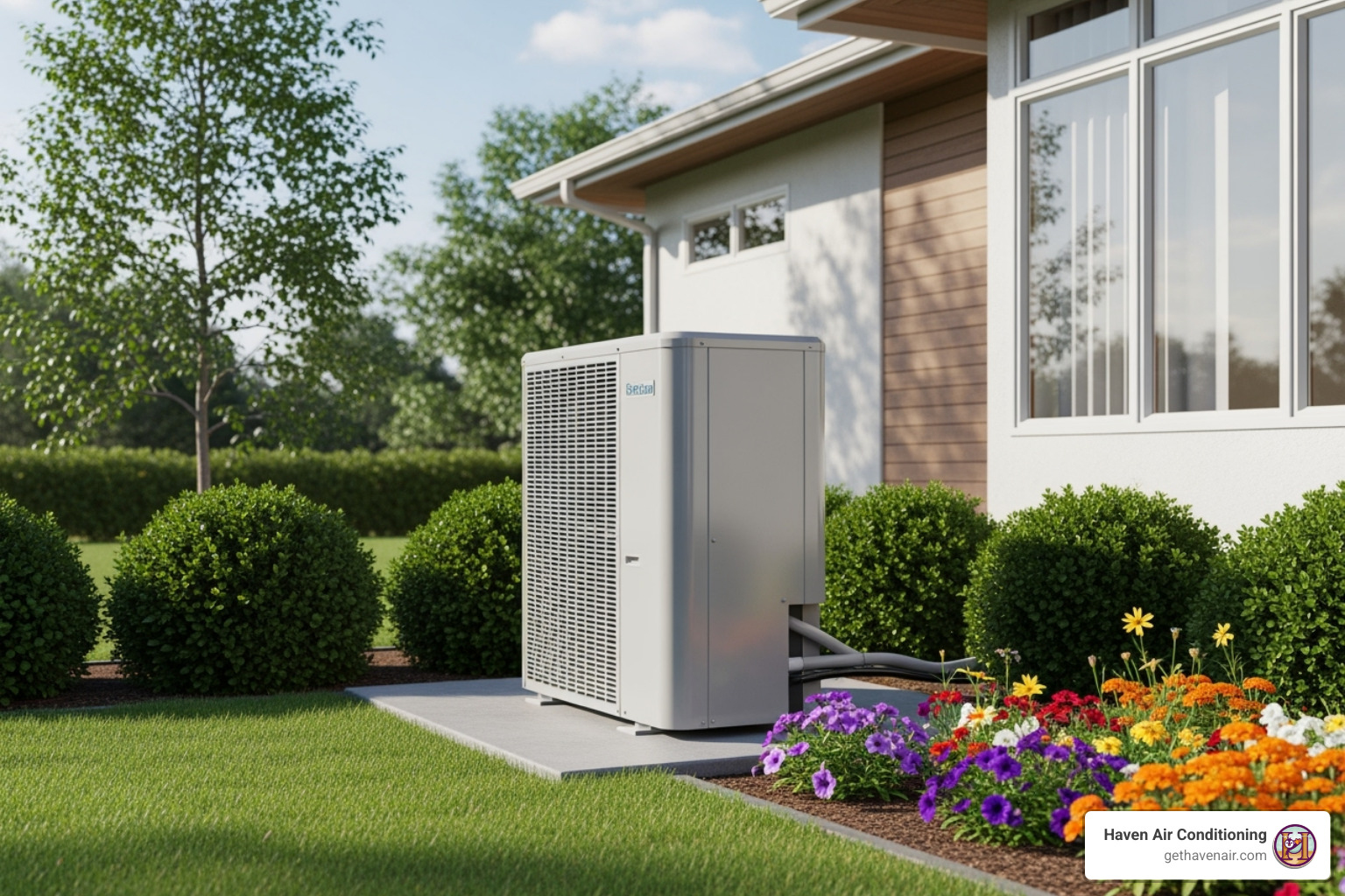 modern high-efficiency outdoor AC unit - ac service anaheim