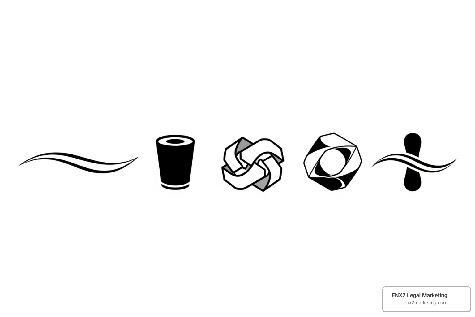 Comparison of logo types: wordmark, monogram, pictorial, abstract, combination - law office logo design Comparison of logo types: wordmark, monogram, pictorial, abstract, combination - law office logo design