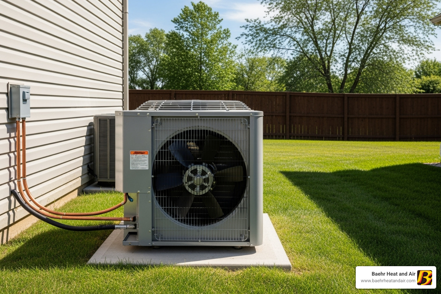 outdoor condenser unit with clear space around it - AC not cooling outdoor condenser unit with clear space around it - AC not cooling