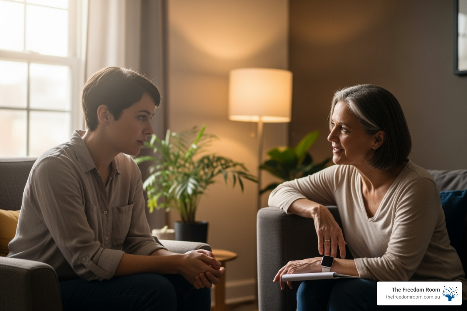 Key EFT tapping points on the face and upper body - trauma informed addiction therapy