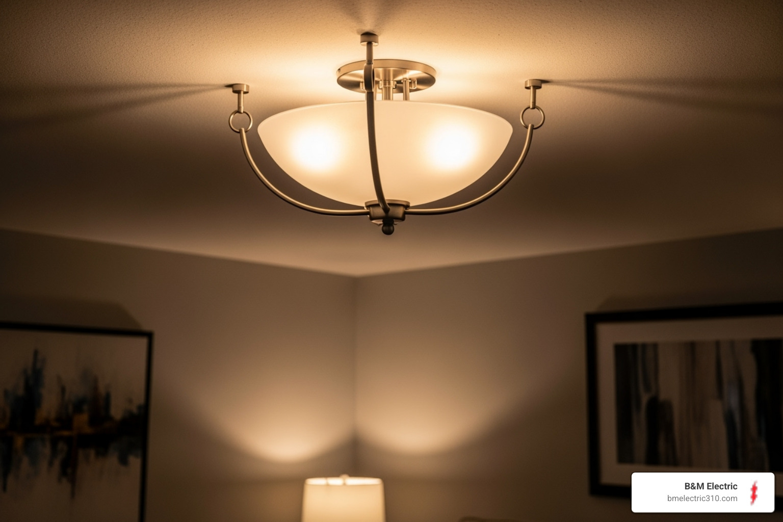 flickering light fixture or an overloaded power strip - Rancho Palos Verdes electrician